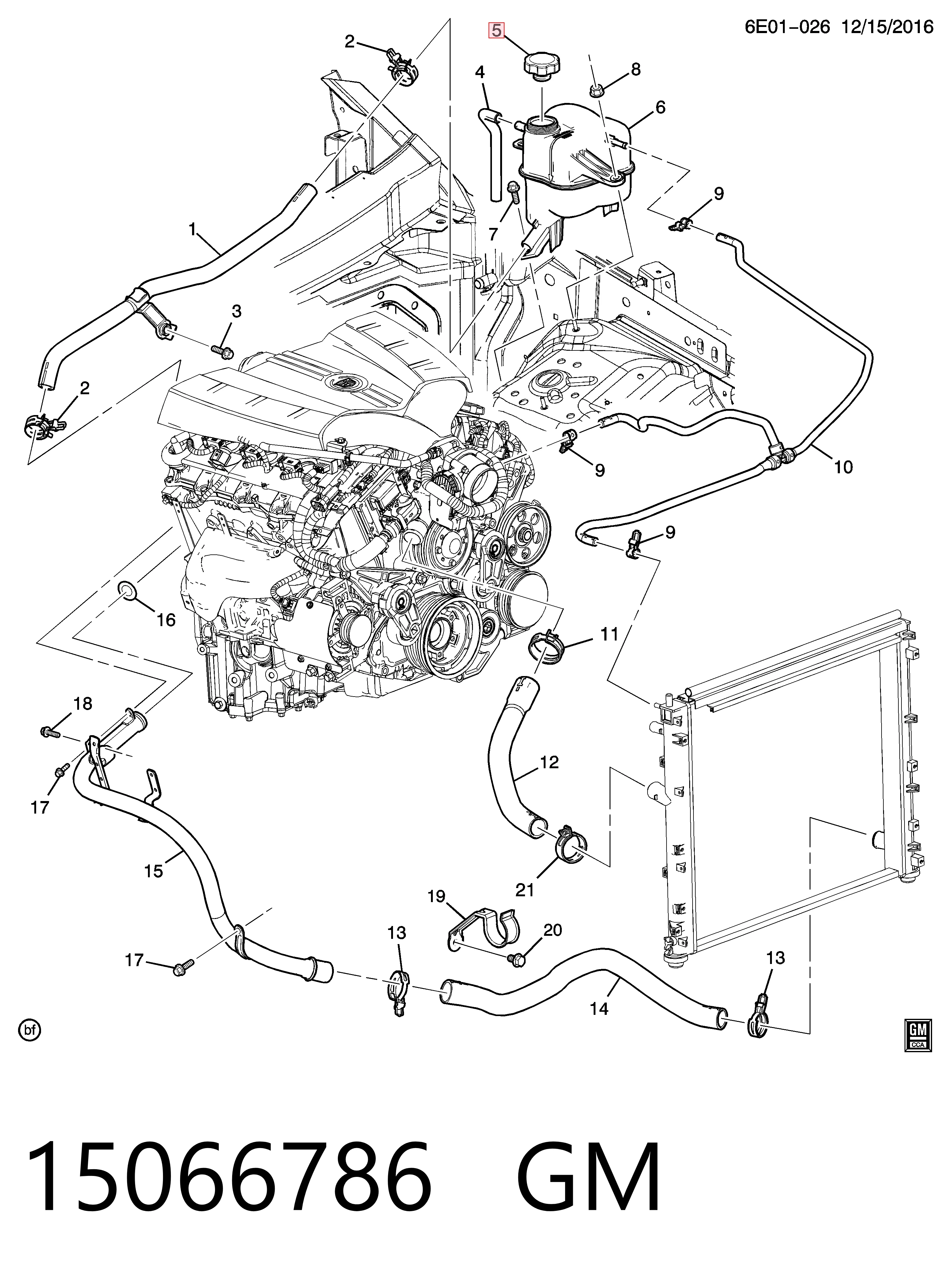 Купить 4810252 Opel Крышка/пробка расширительного бачка