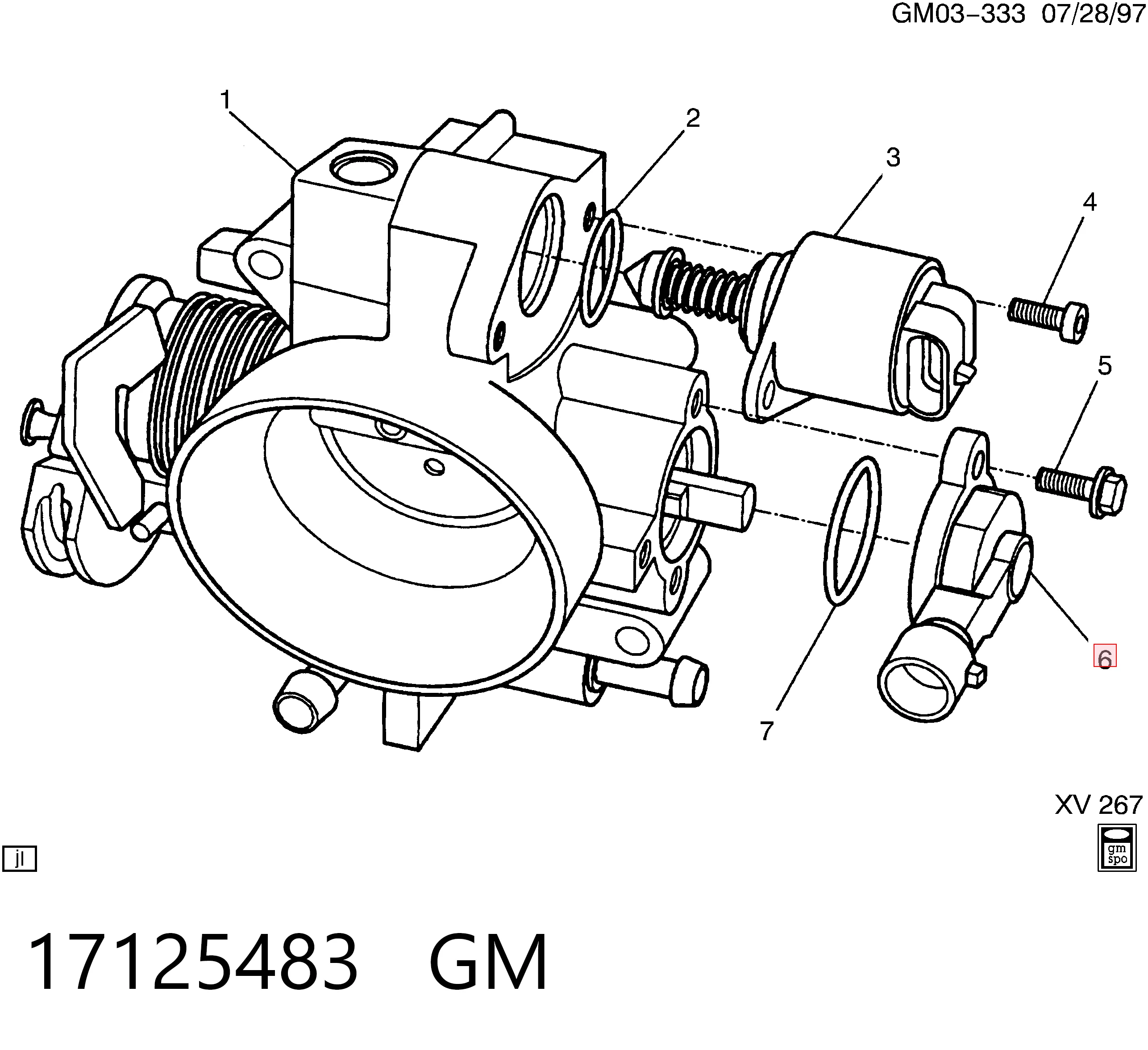 Купить 17123852 Opel Потенциометр