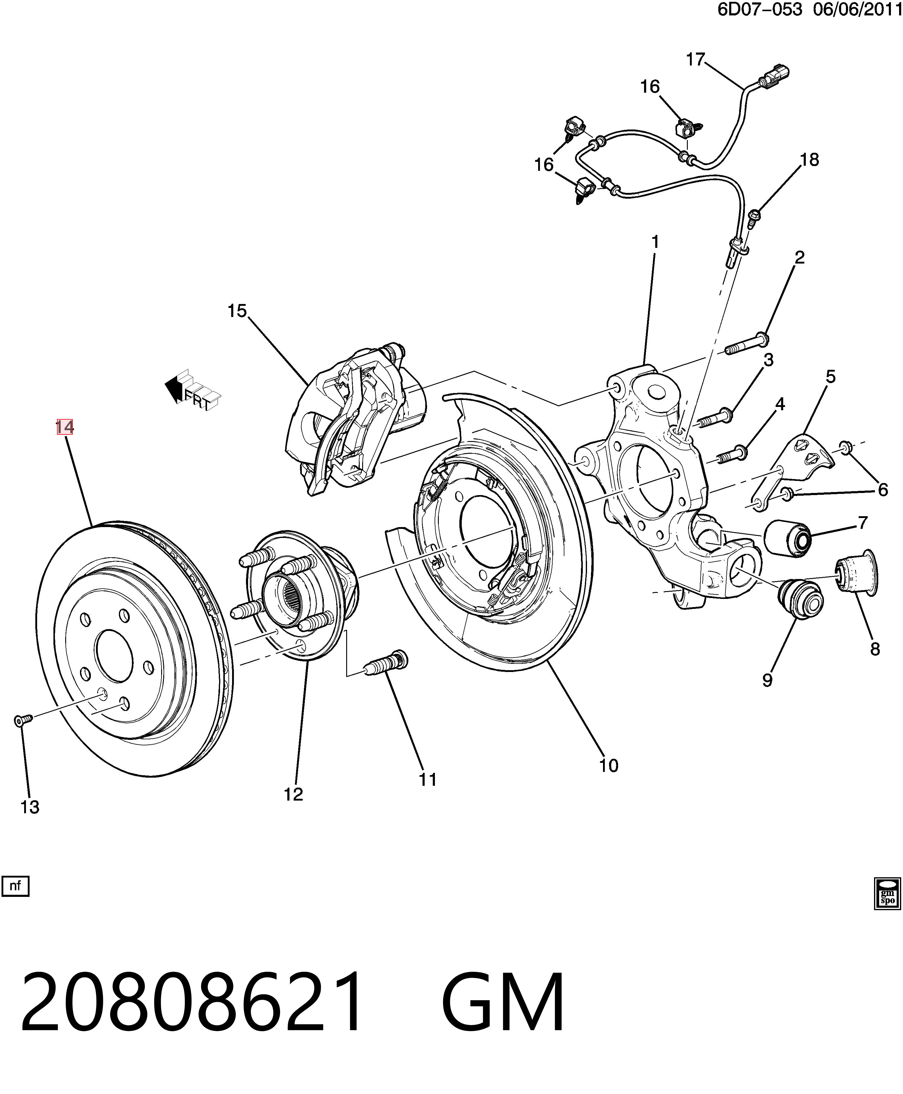 3581760 Volvo Фильтр топлива