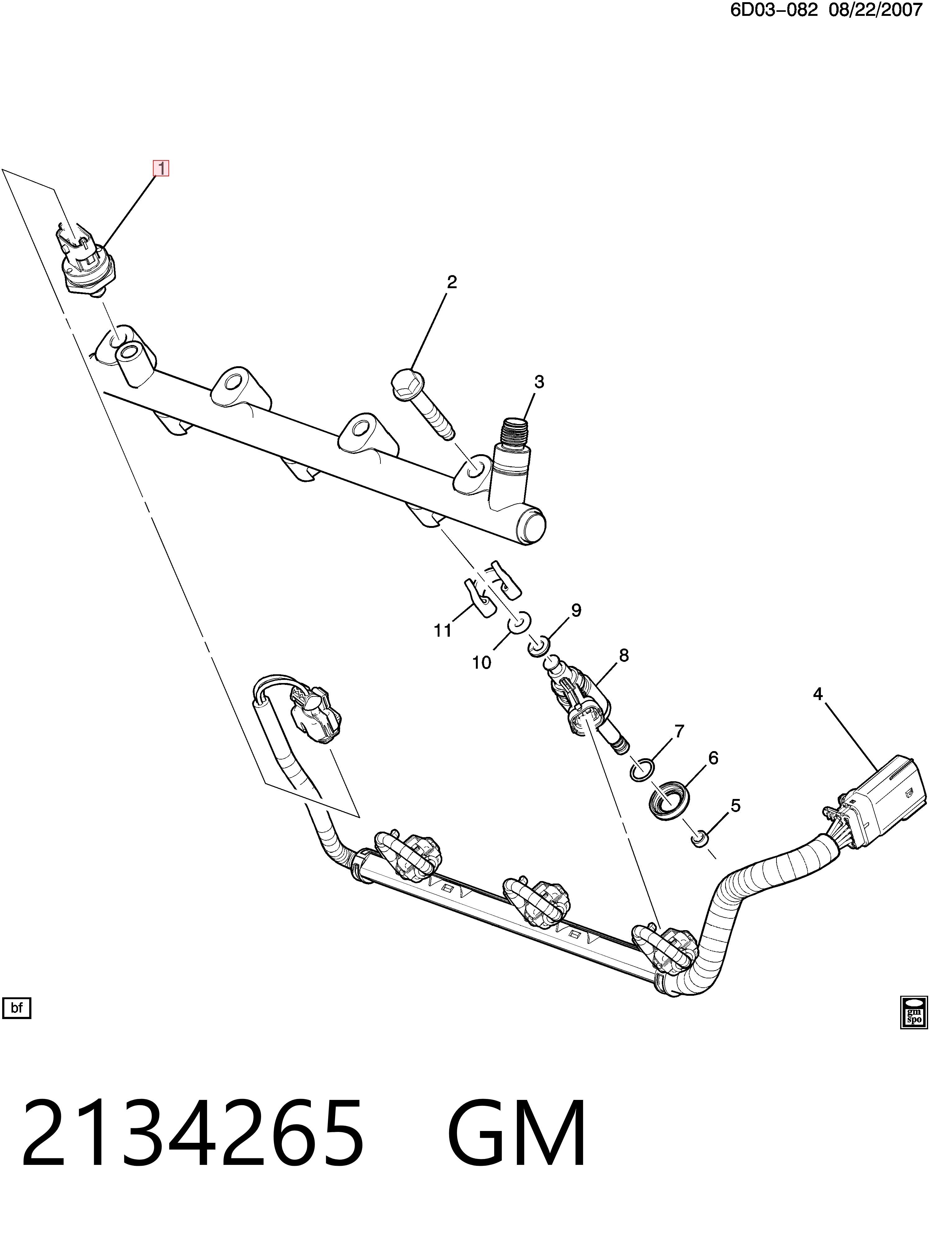 2134265 General Motors Манометры