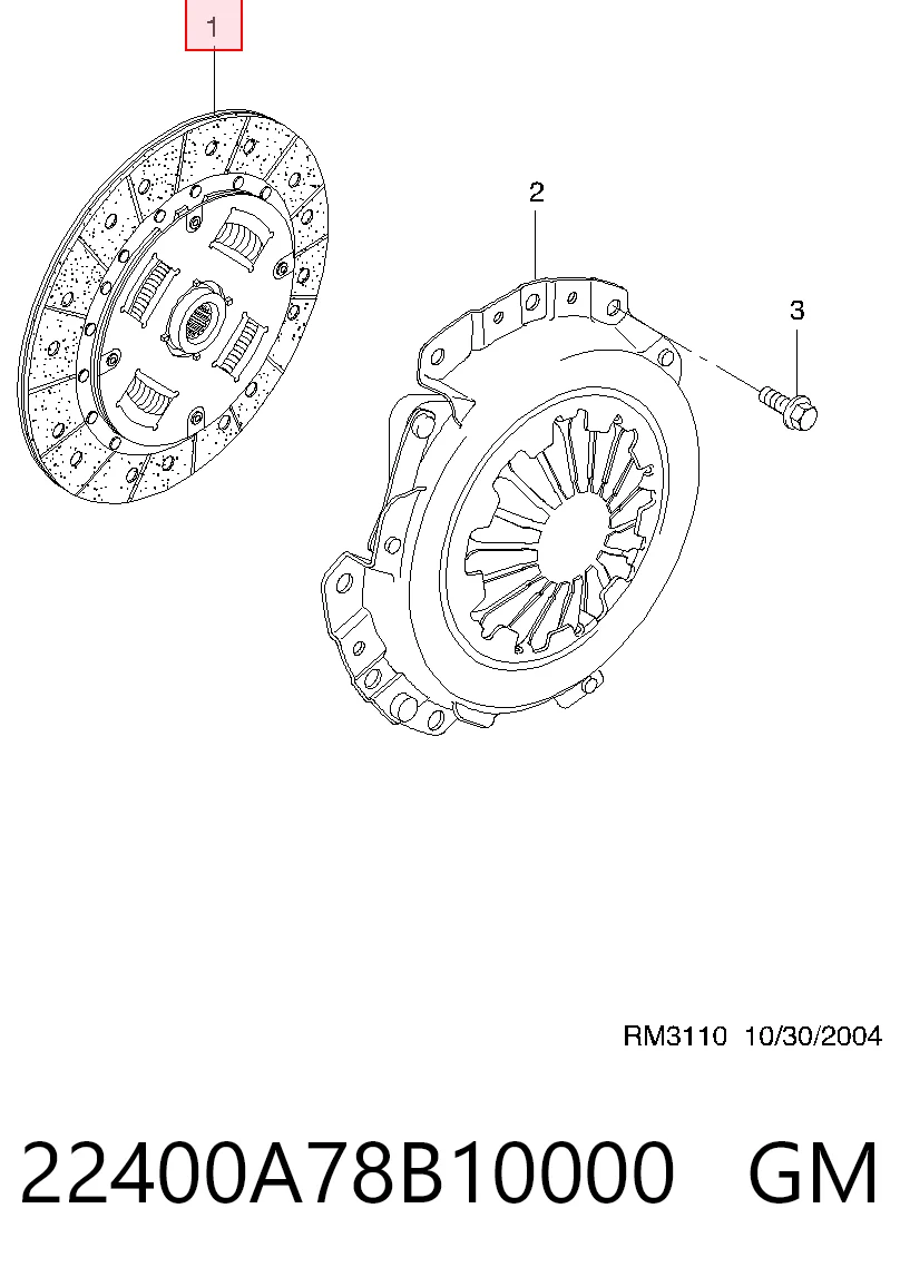 Диск сцепления EXCD49465 Euroex