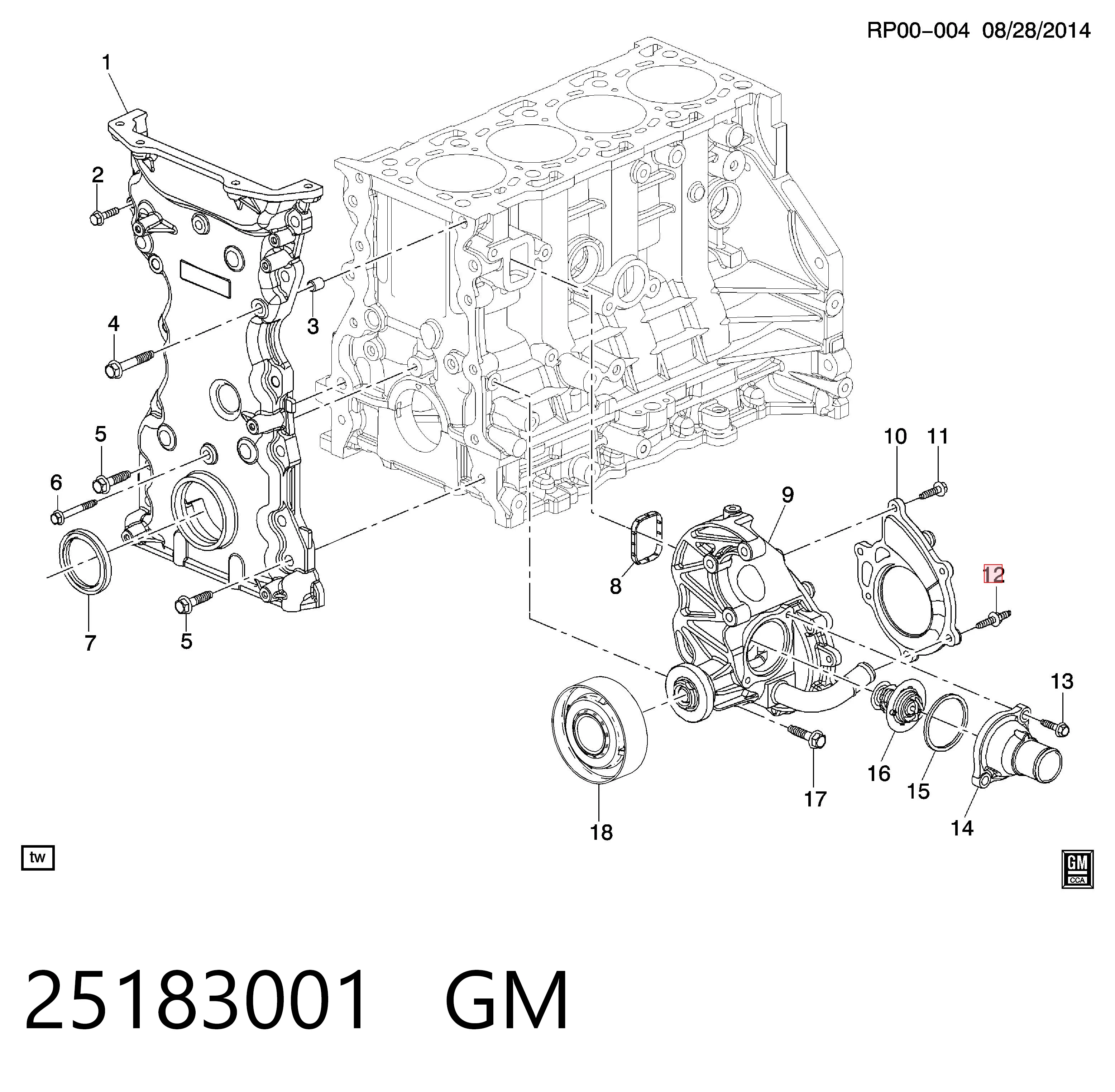 25183001 General Motors 
