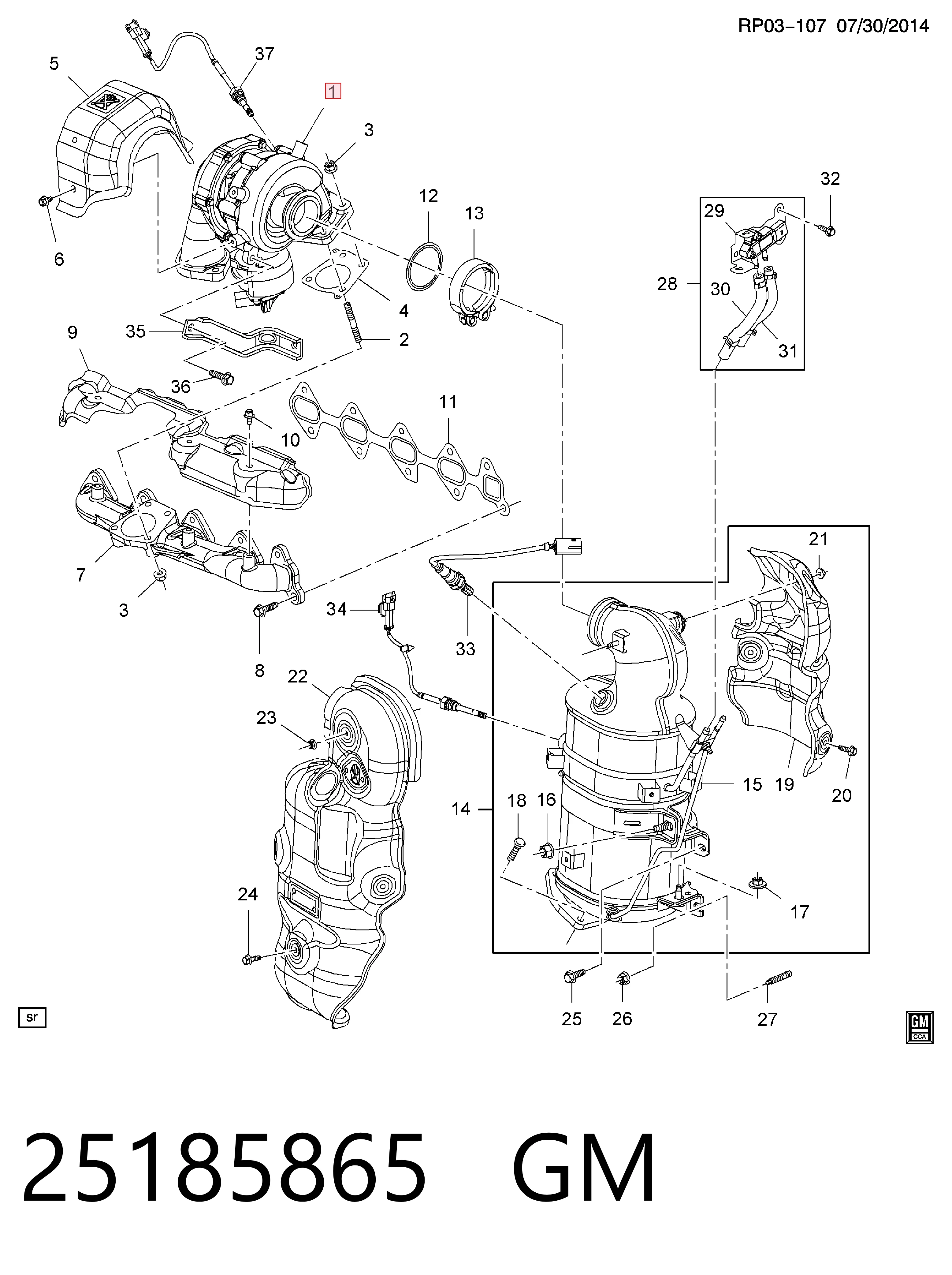 Турбонагнетатель Mitsubishi 4947701600 цена, от 420.78 USD