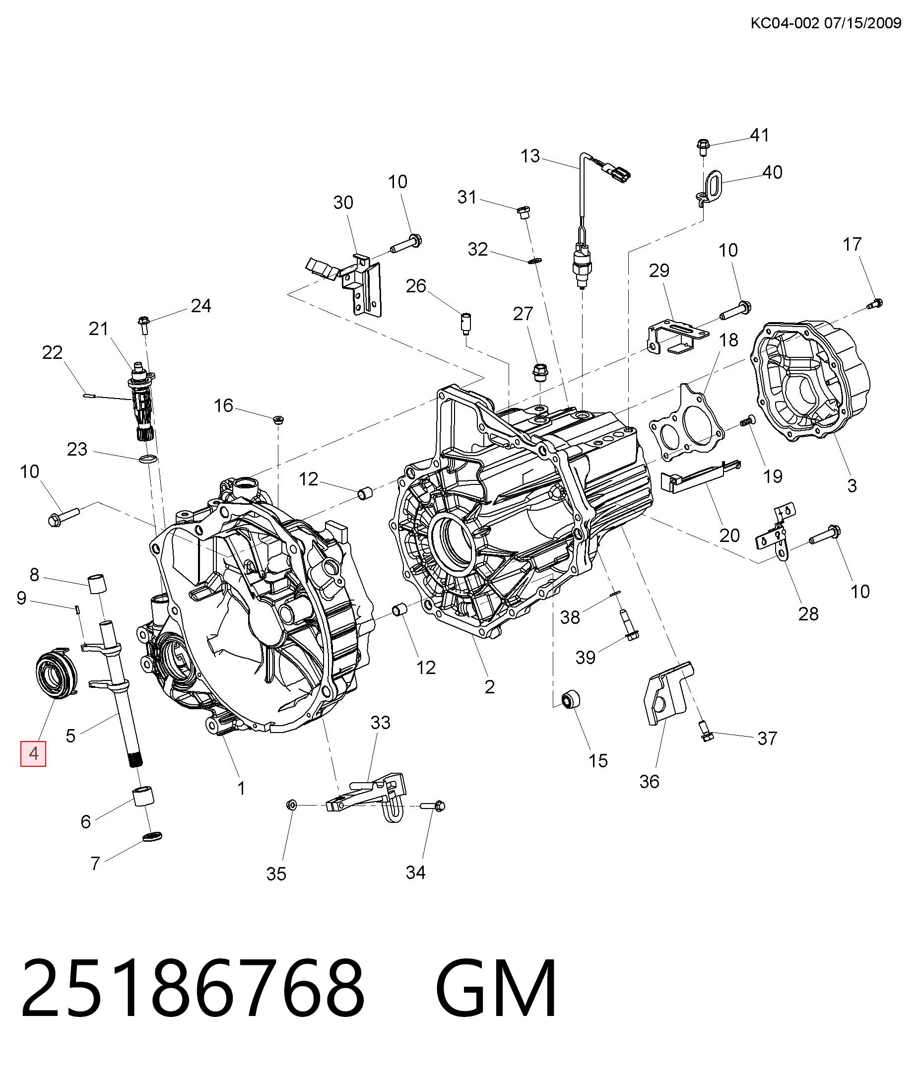 Подшипник выжимной сцепления на Chevrolet Aveo I T200
