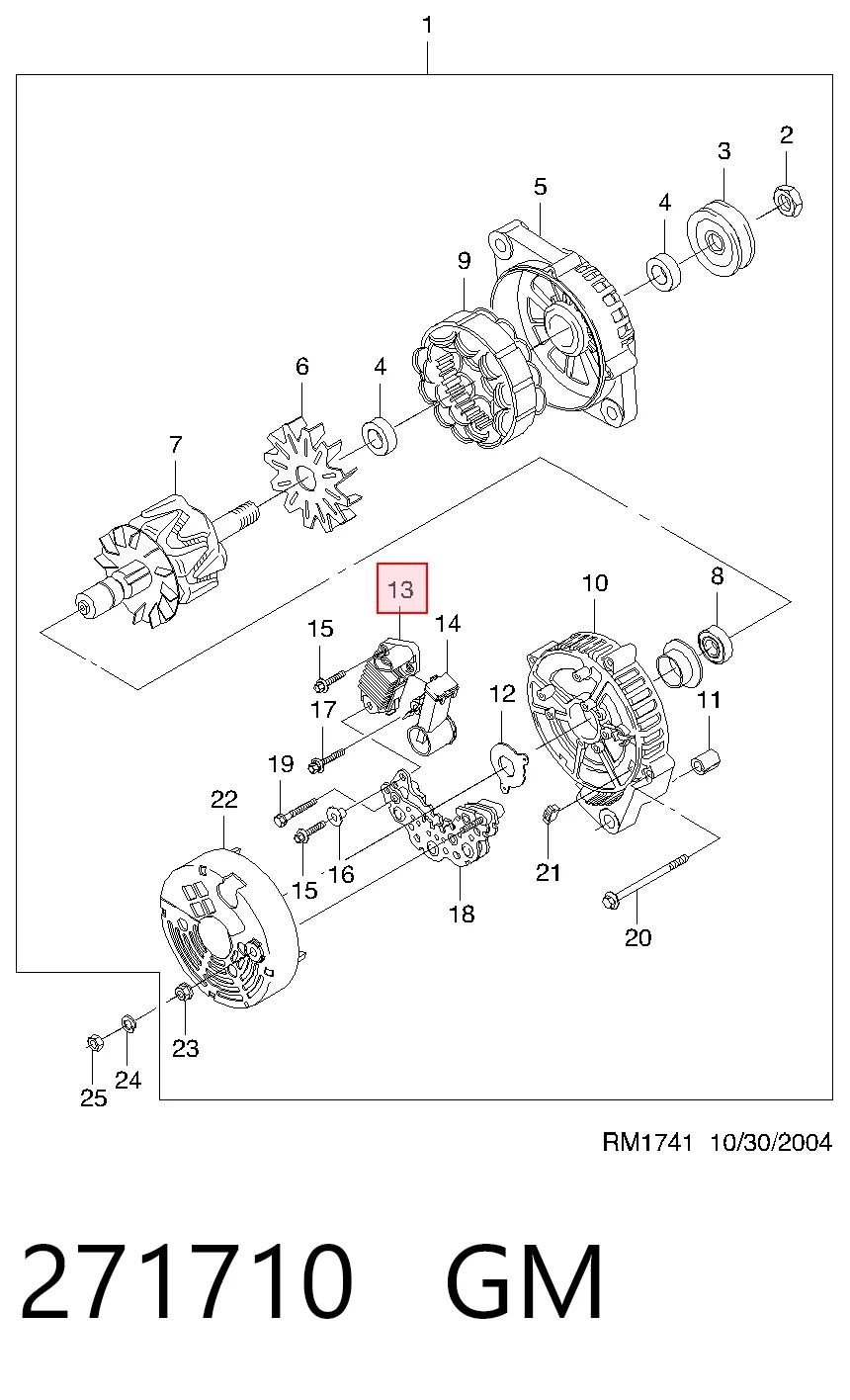 Реле зарядки генератора Magneti Marelli 940016094000 цена, от 7.94 USD