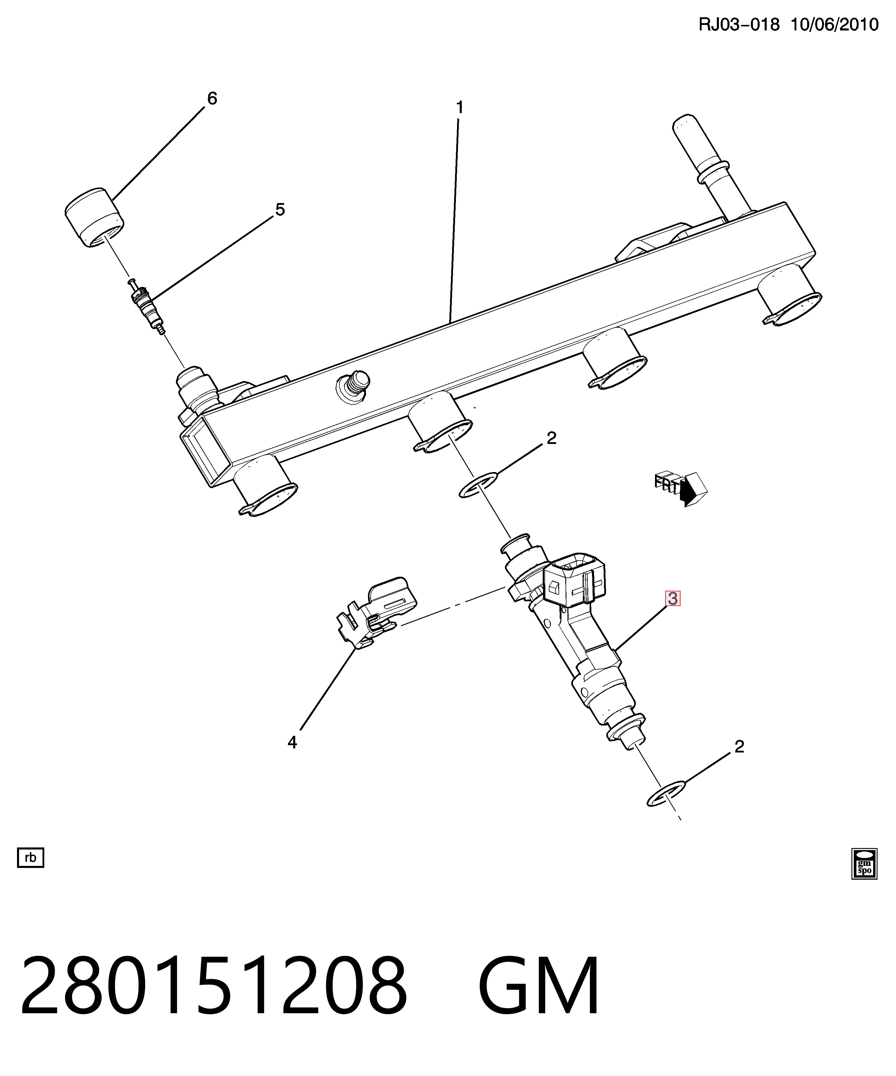 Форсунка инжектора Chevrolet Aveo III седан (T300) (2011 - 2020) цена, от 12.67 USD