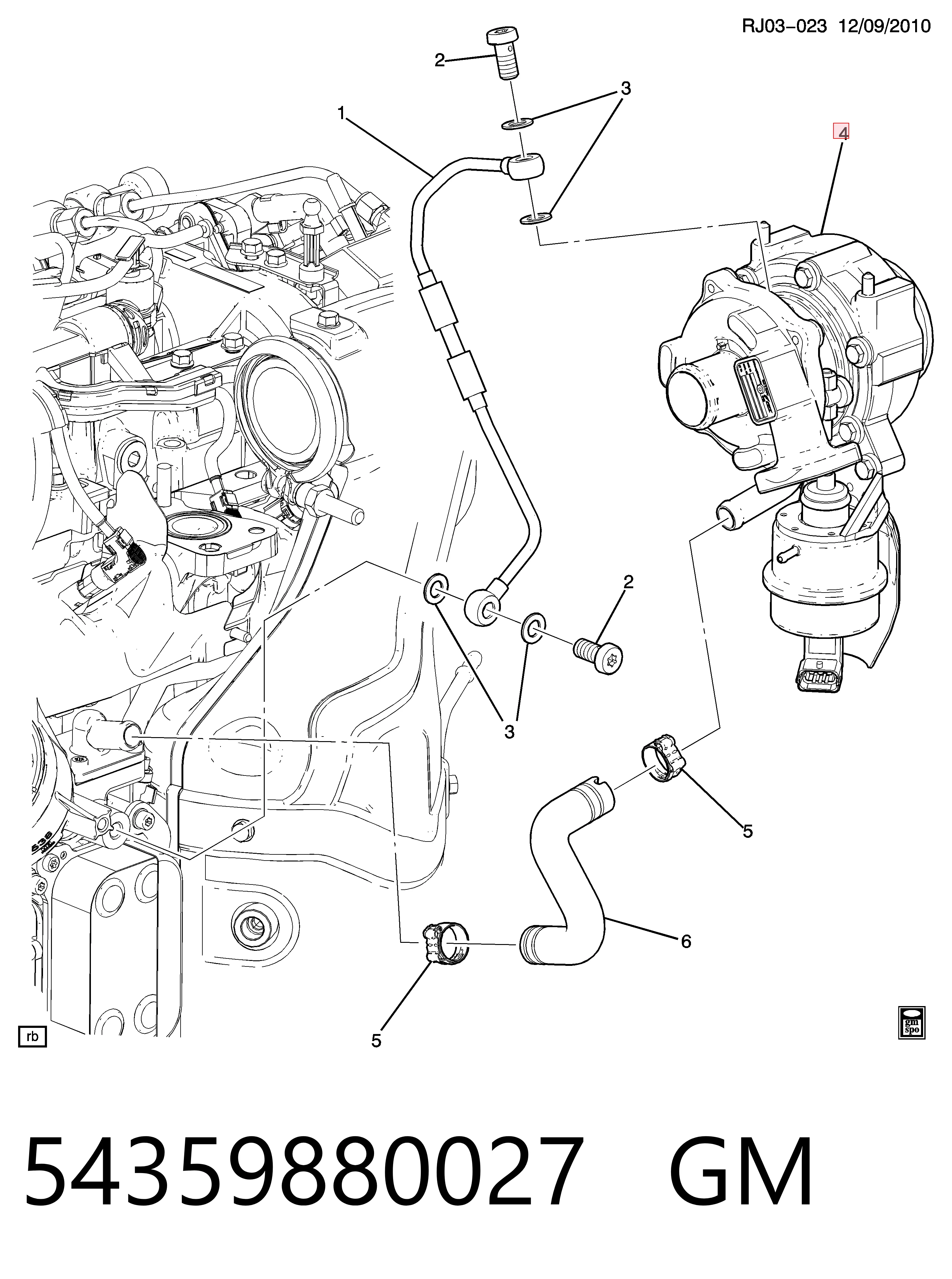 Турбонаддув на Chevrolet Aveo III T300