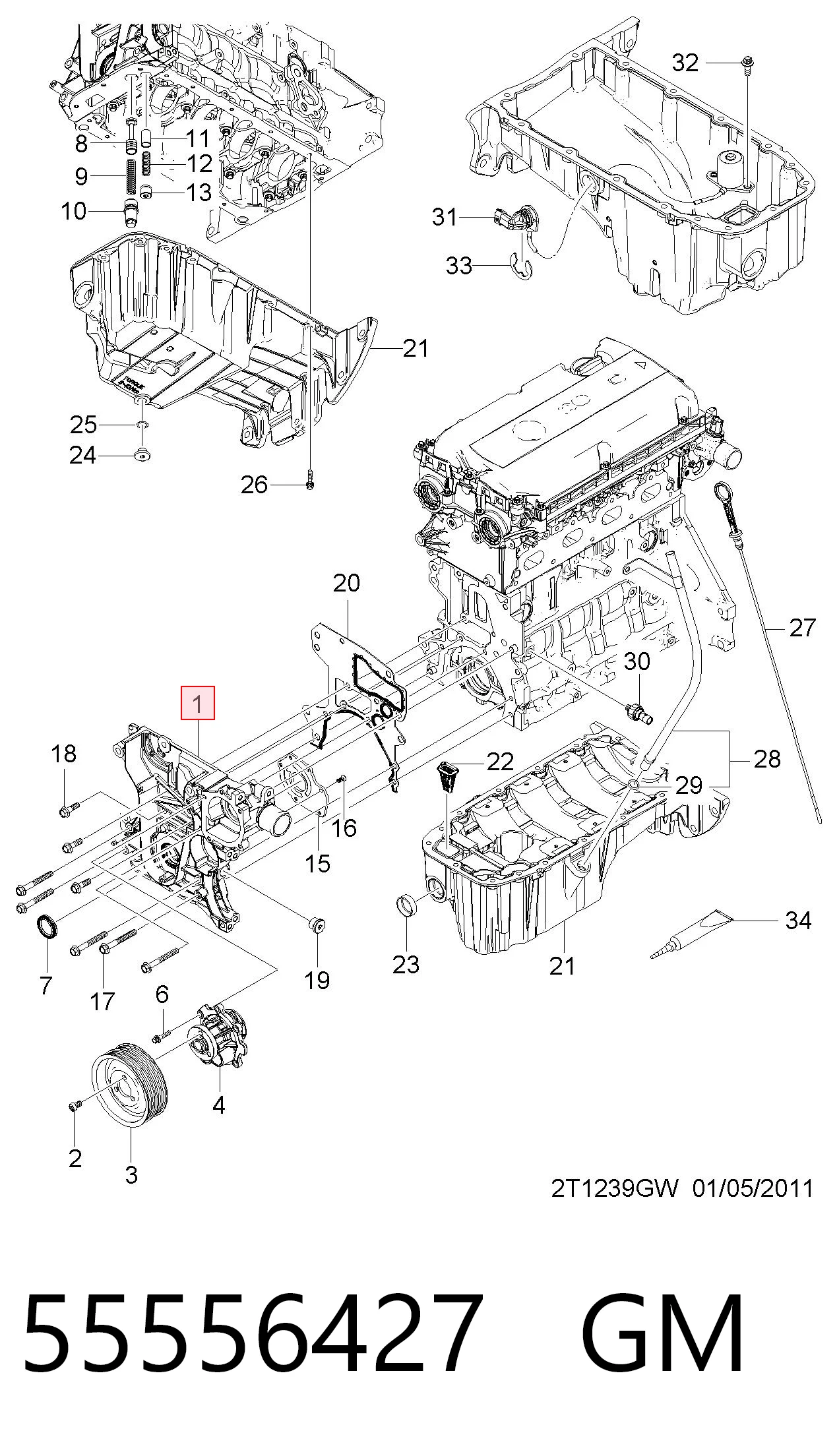 Маслонасос Magneti Marelli OP0048