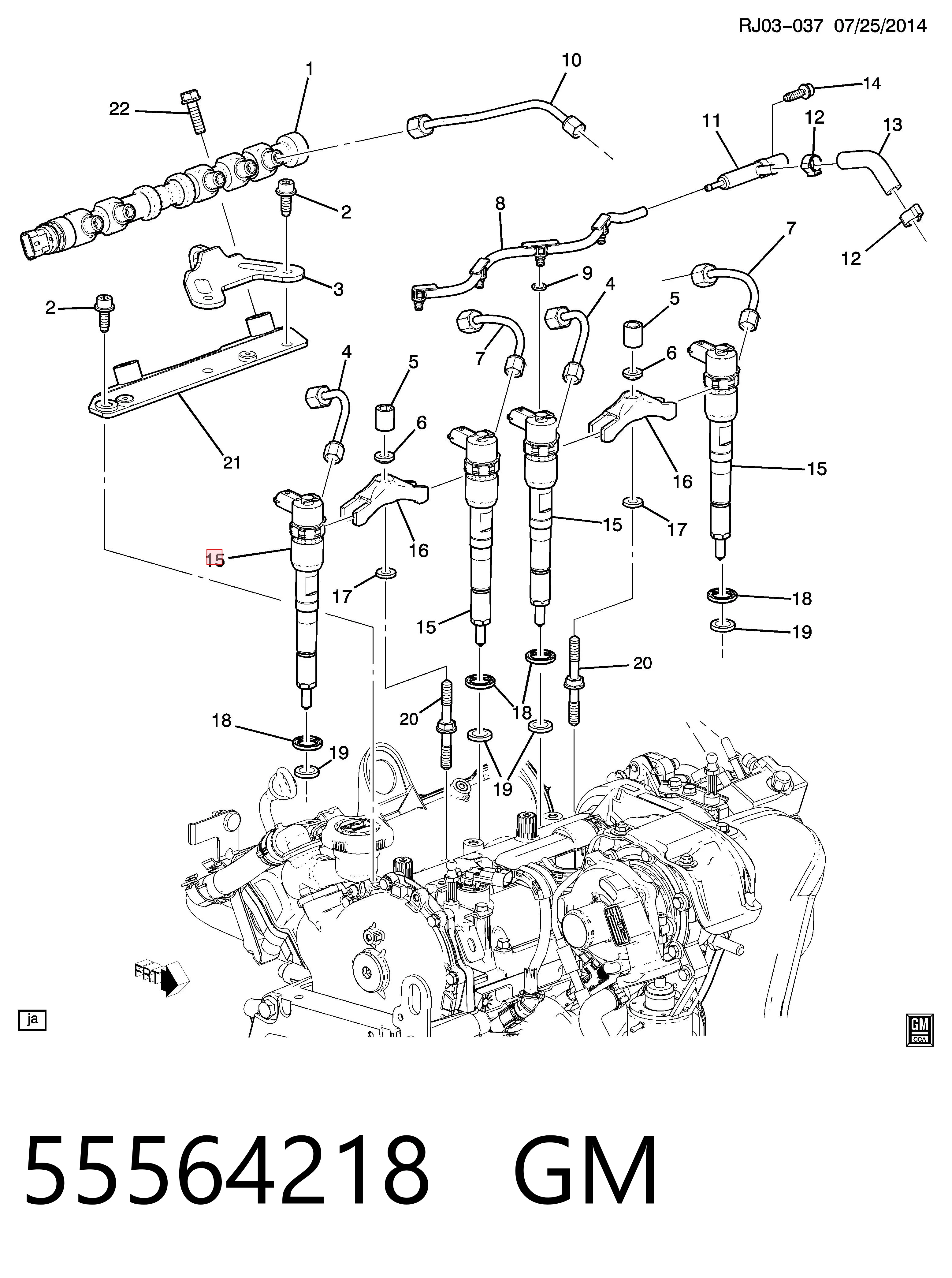 Купить 55214159 Fiat/Alfa/Lancia Клапанная форсунка