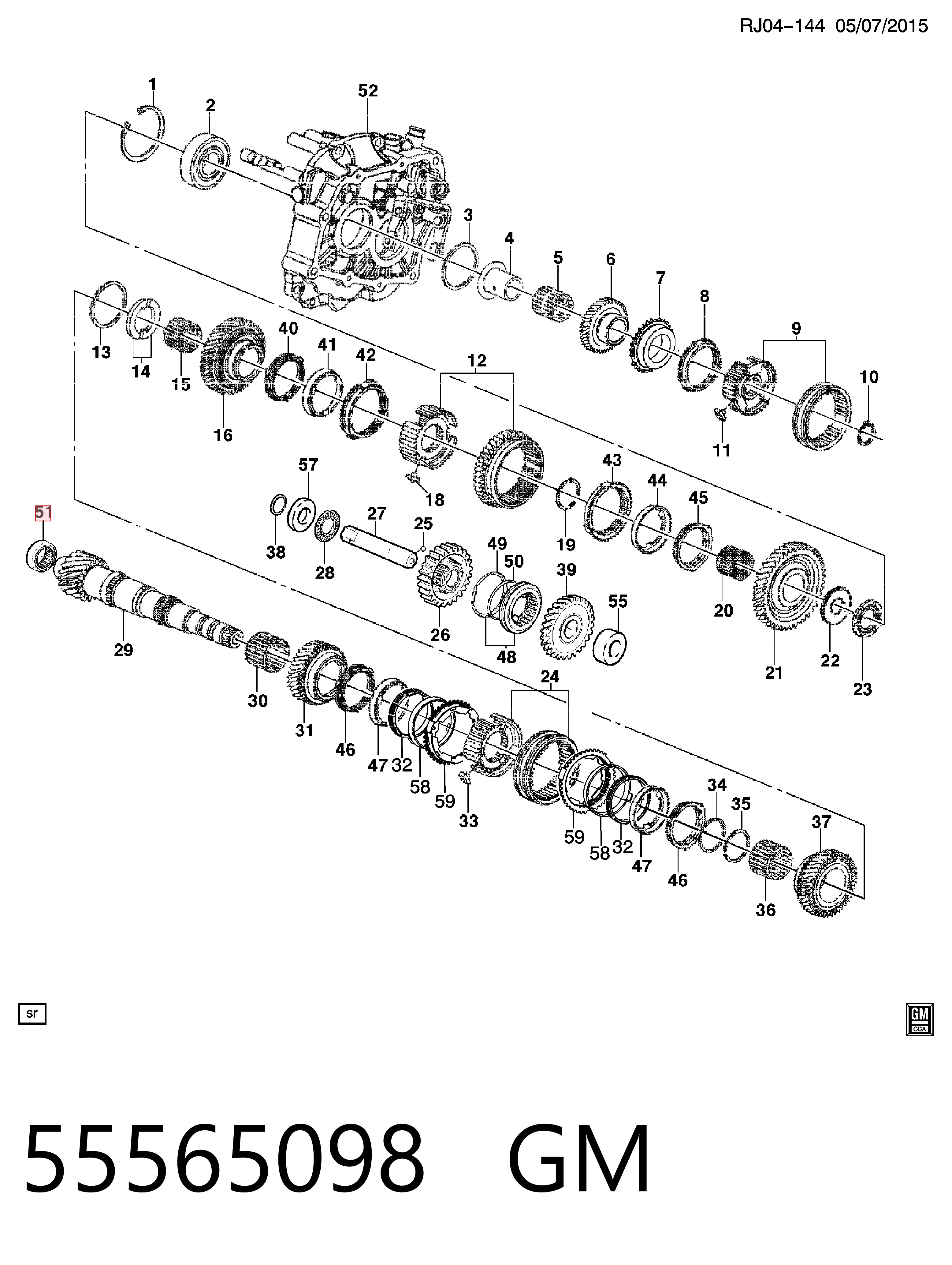 F558683 INA Подшипники коробки