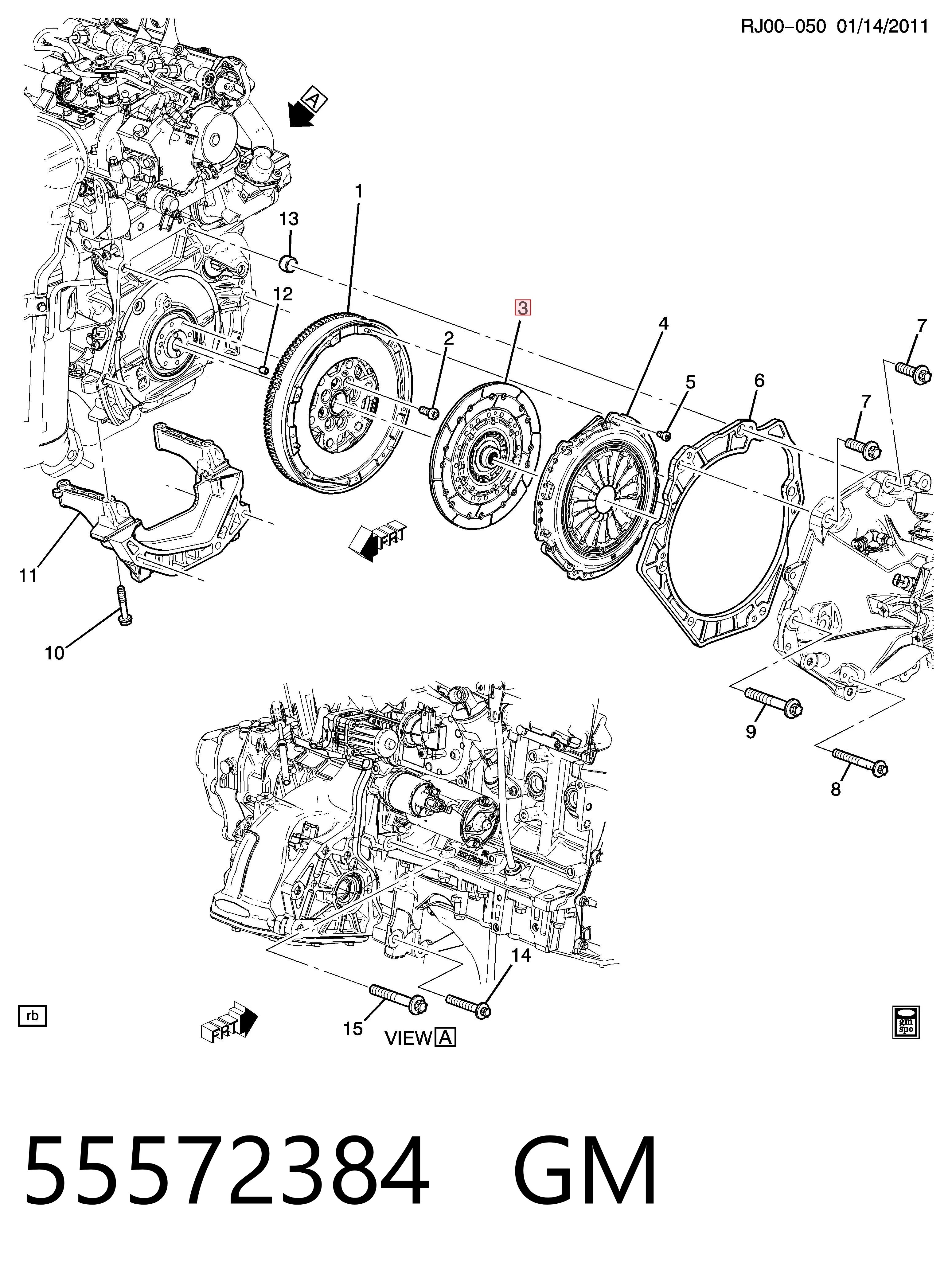 55572384 Peugeot/Citroen Диск сцепления ведомый