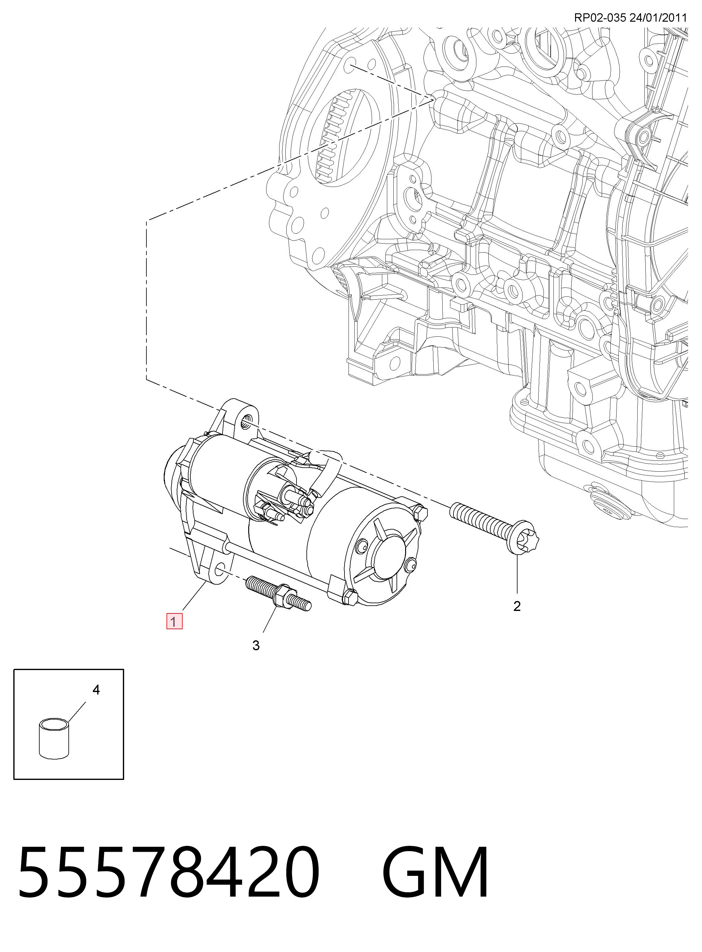 Стартер Opel Mokka I внедорожник (J13) (2012 - 2019) цена, от 46.91 USD