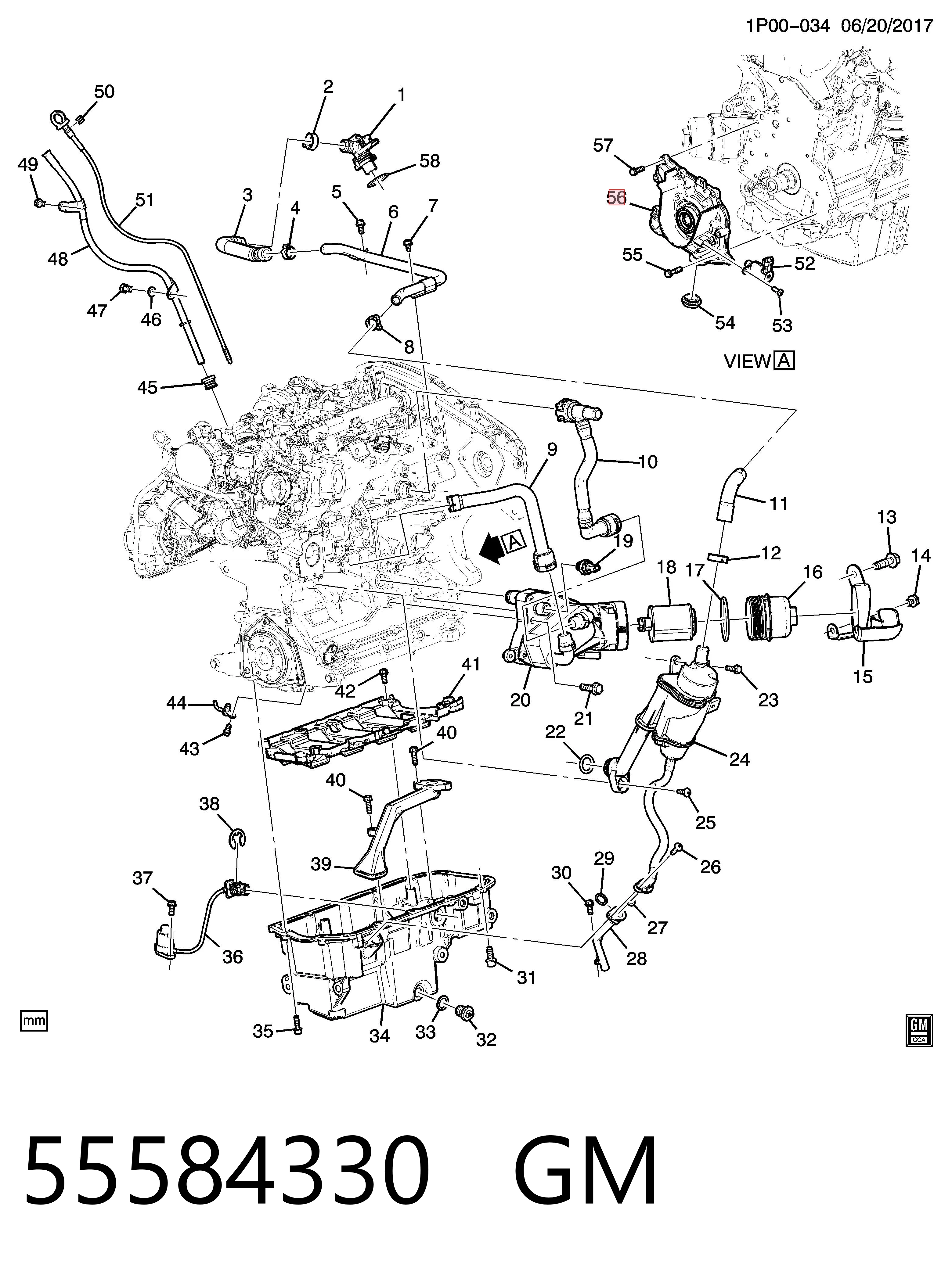 OP0161 Magneti Marelli Масляный насос двигателя