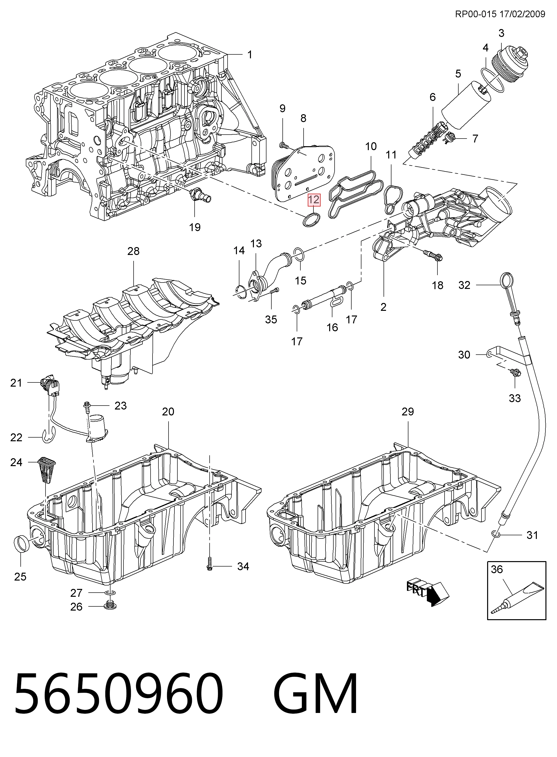Прокладка адаптера масляного фильтра Fiat/Alfa/Lancia 55353319 цена, от 5.35 USD