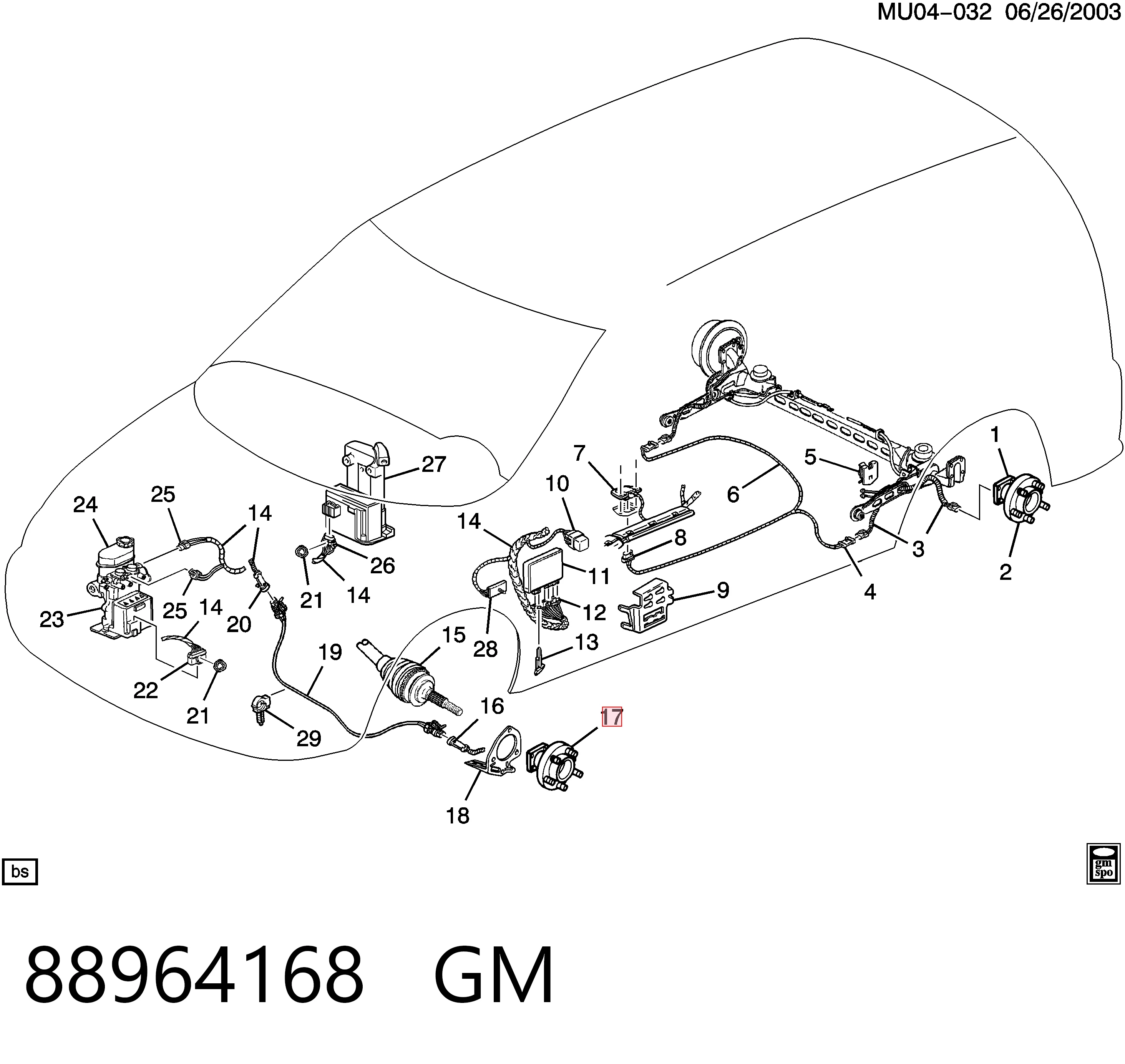 Ступицы передних колес Opel 84641365 цена, от 50.00 USD