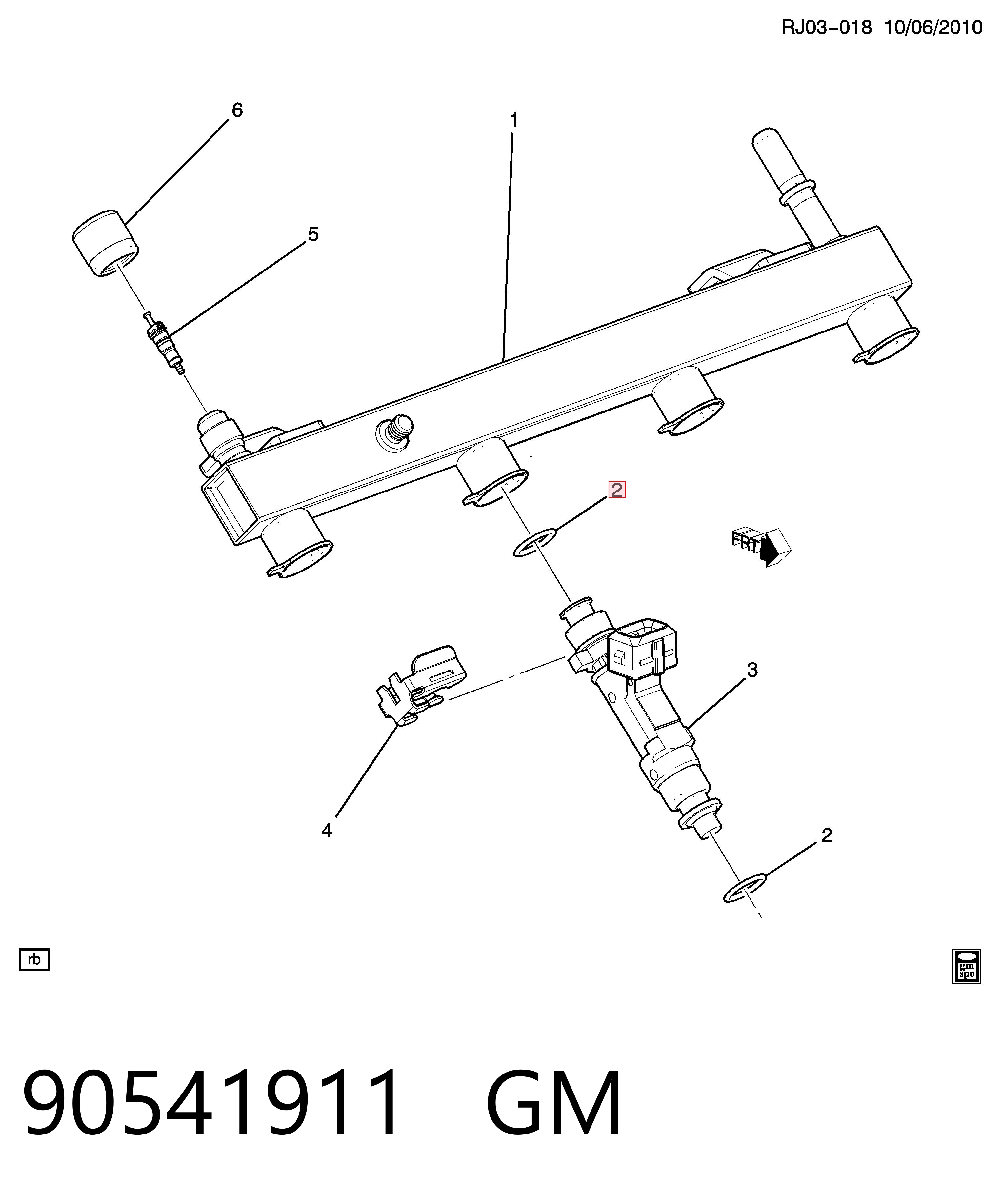Уплотнитель форсунок Skoda Octavia II A5 универсал (1Z5) (2004 - 2013) цена, от 2.18 USD