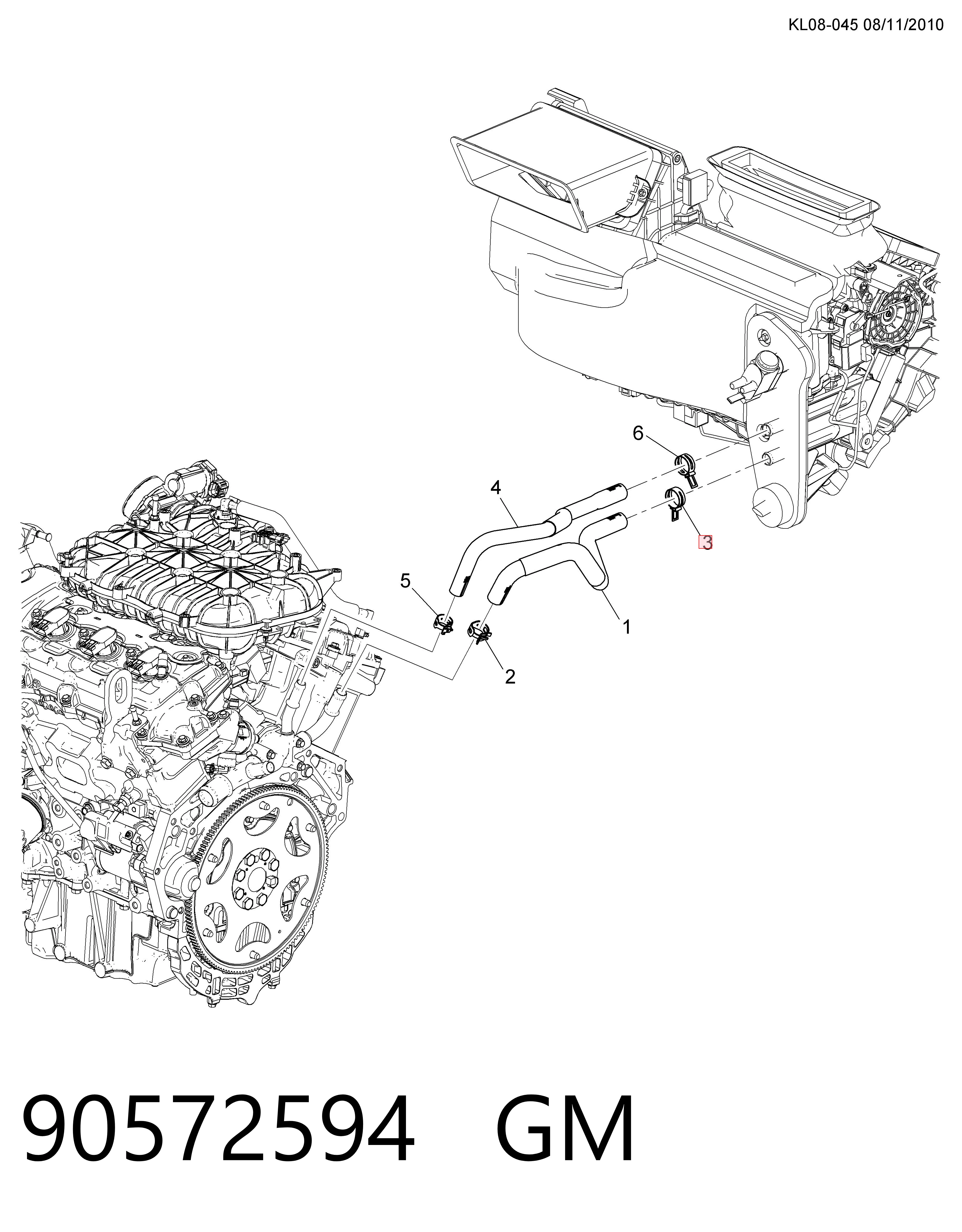 90572594 Peugeot/Citroen Хомут пружинный