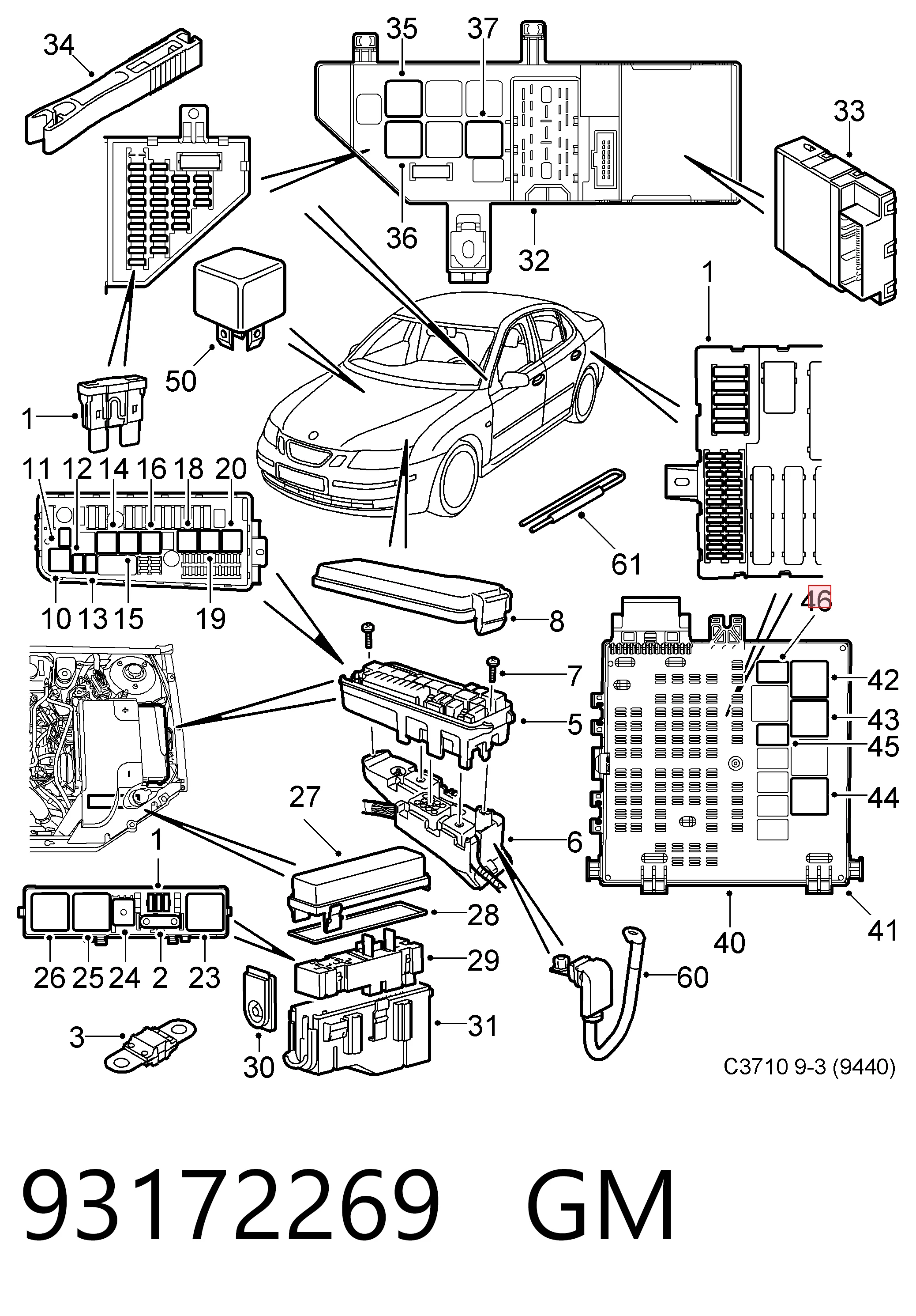 Реле поворотов 161591 Ferrari