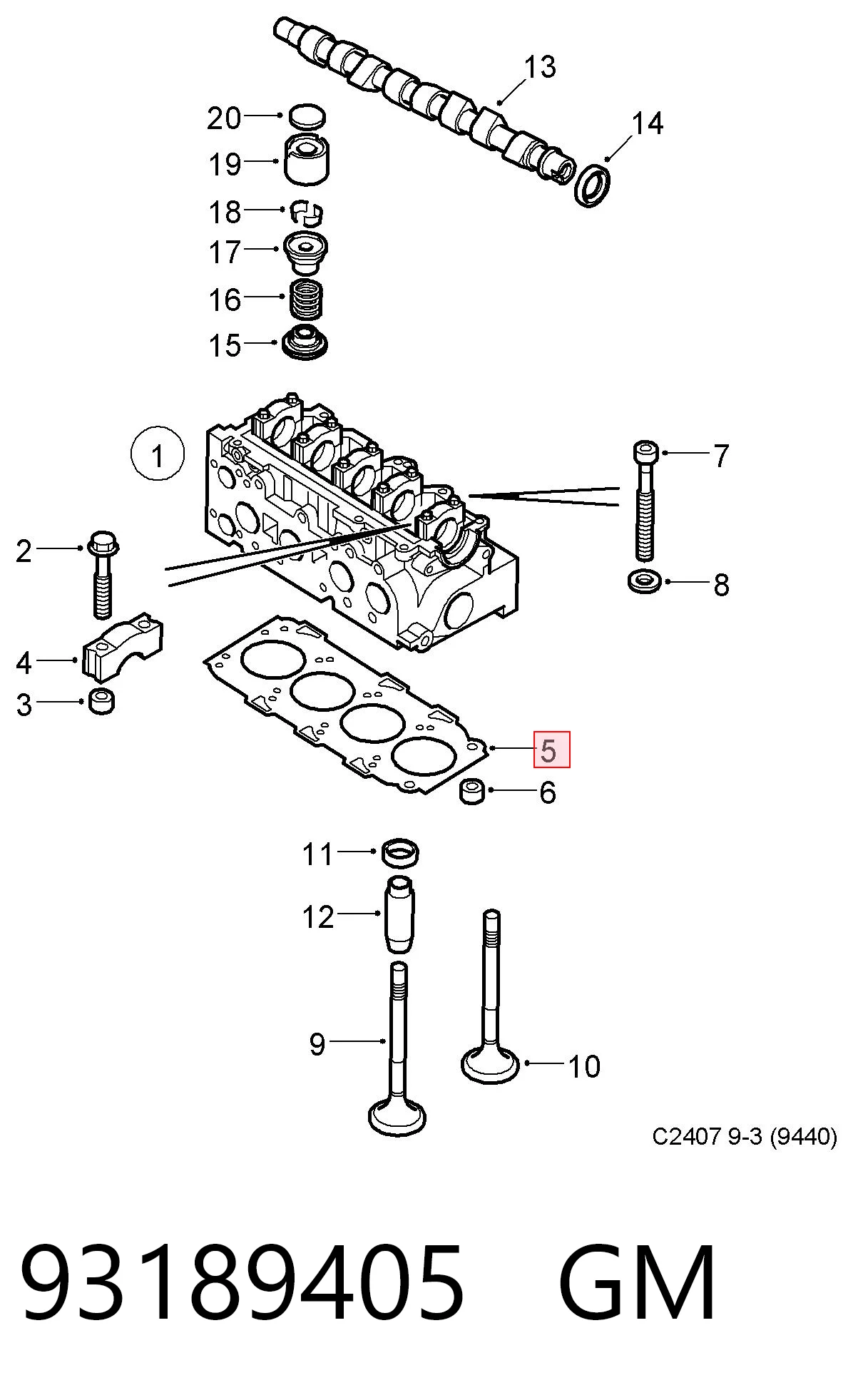 Прокладка ГБЦ Alfa Romeo 147 хэтчбек (937) (2001 - 2010) цена, от 21.09 USD