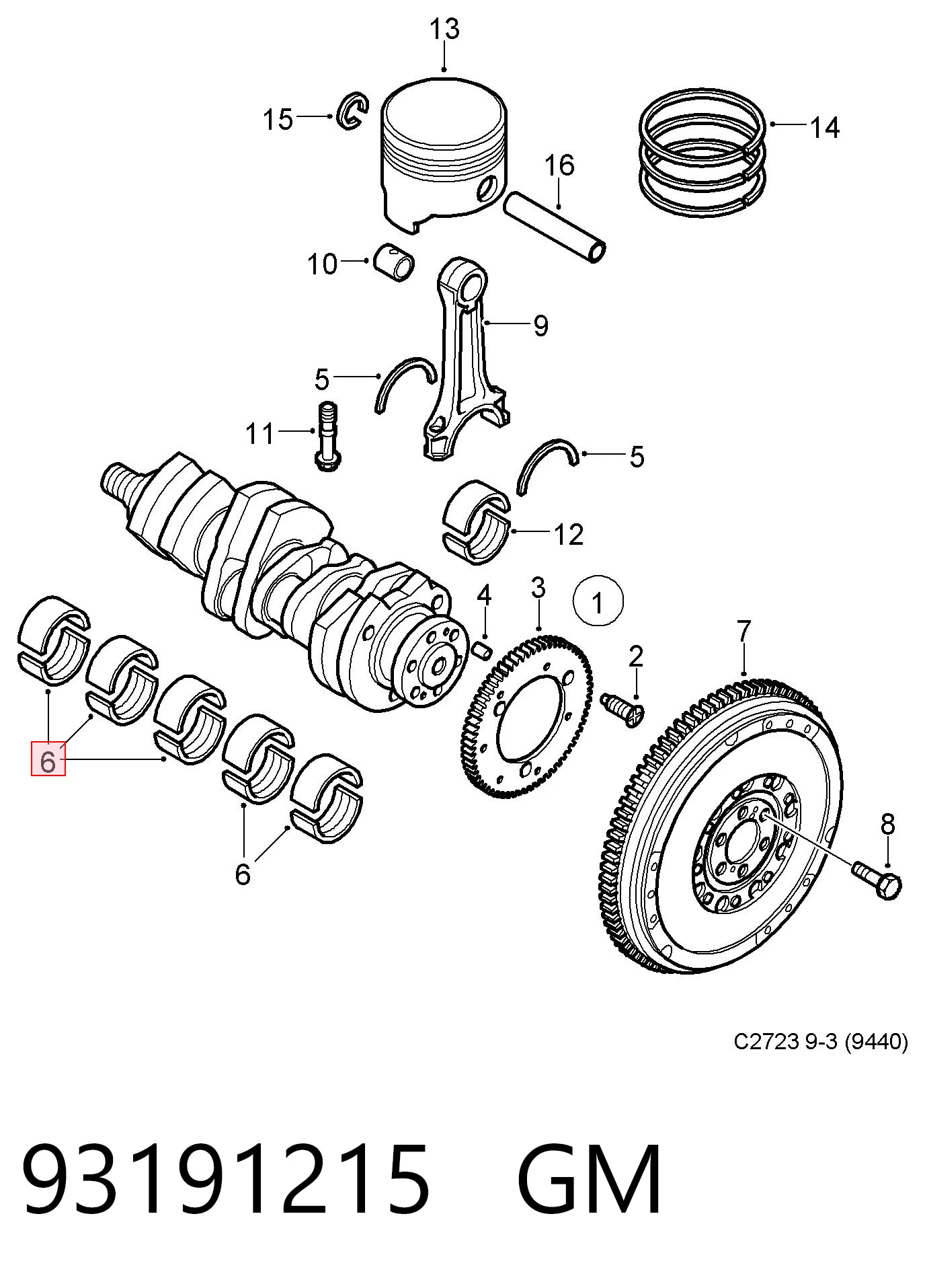 1315233006 ZF Parts Кольцо синхронизатора