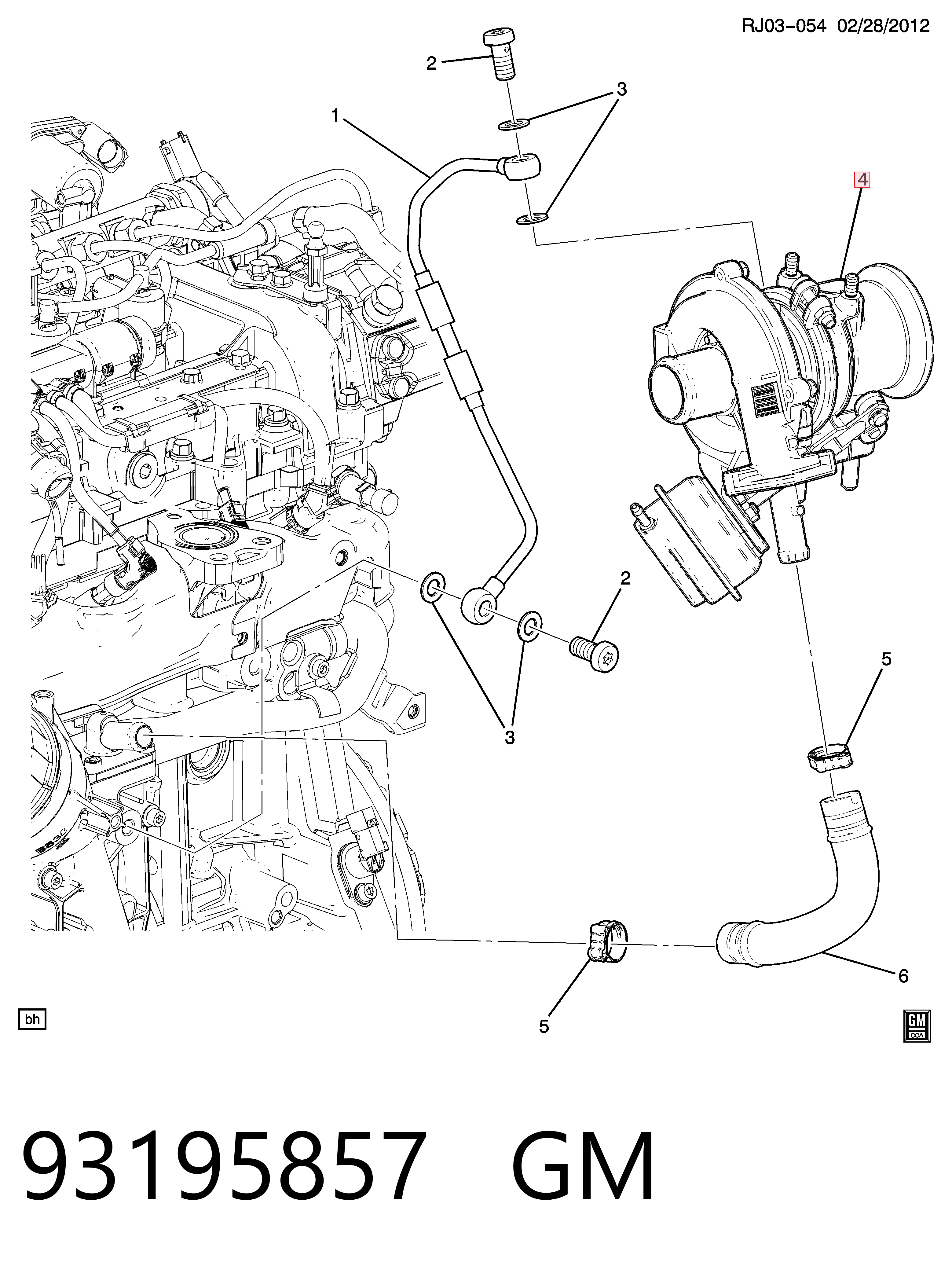 Купить TBM0063 Magneti Marelli Турбоком