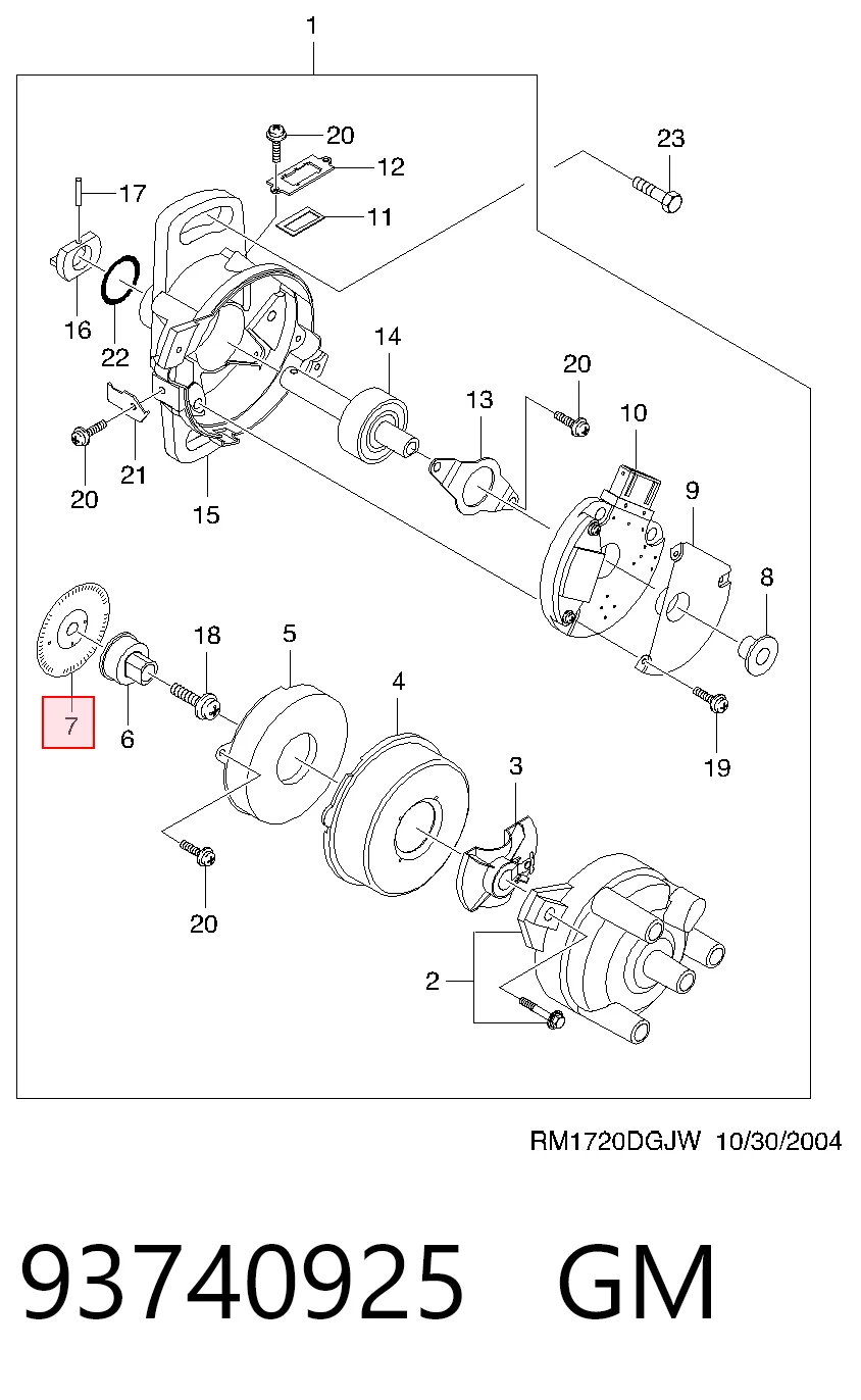 93740925 General Motors