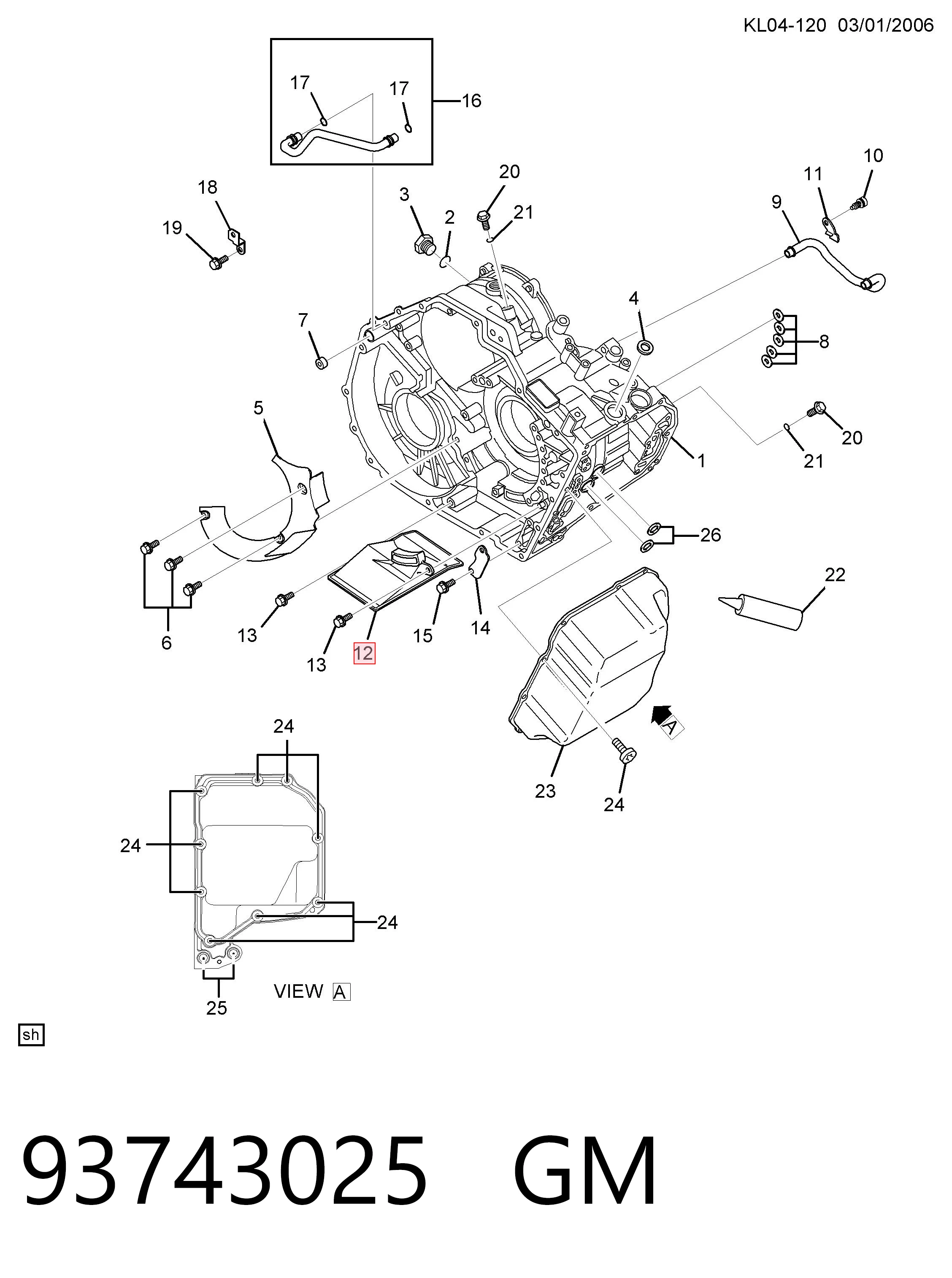 Масло АКПП Vemo V401096