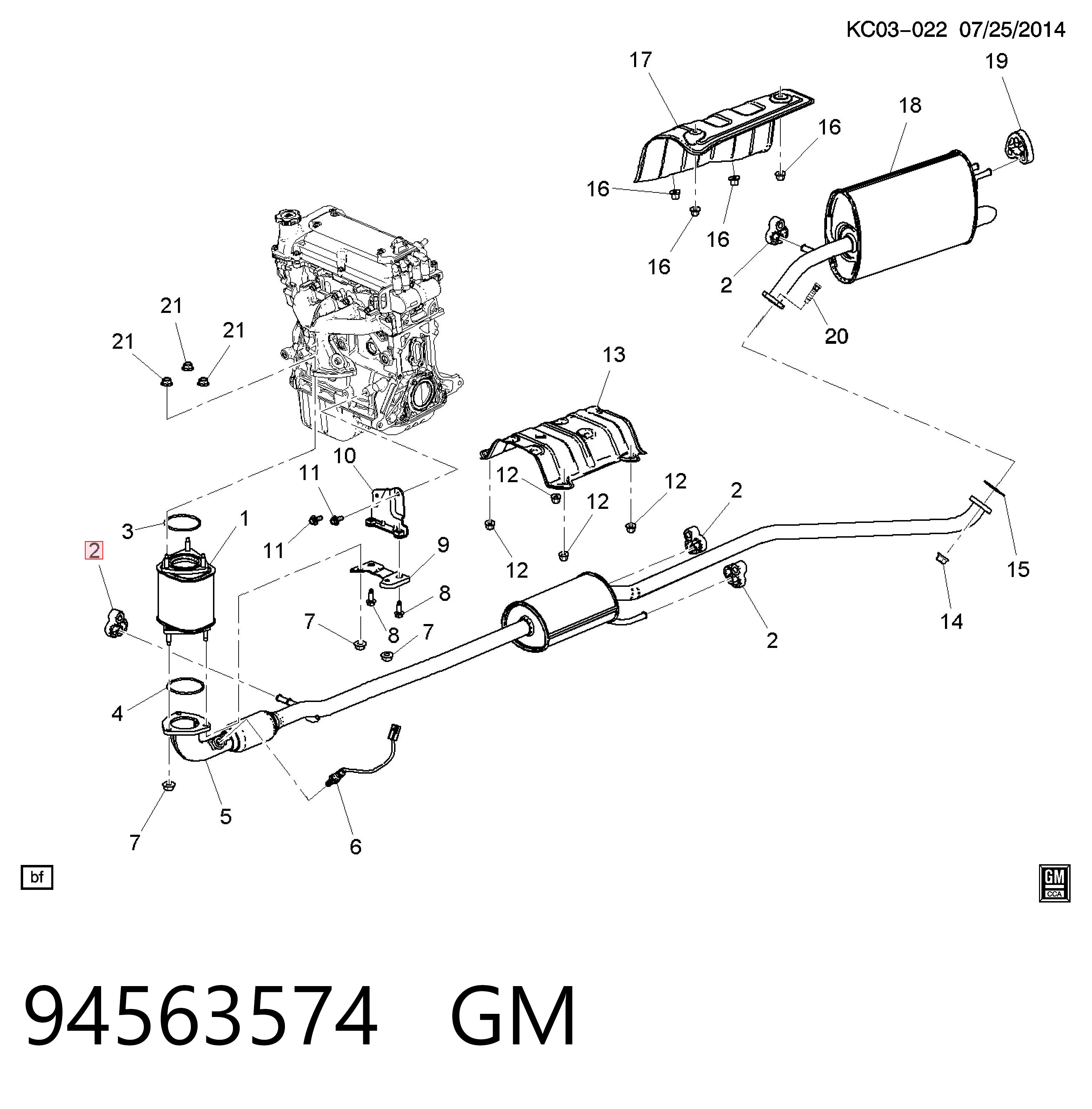 Подушки глушителя Chrysler MB906124
