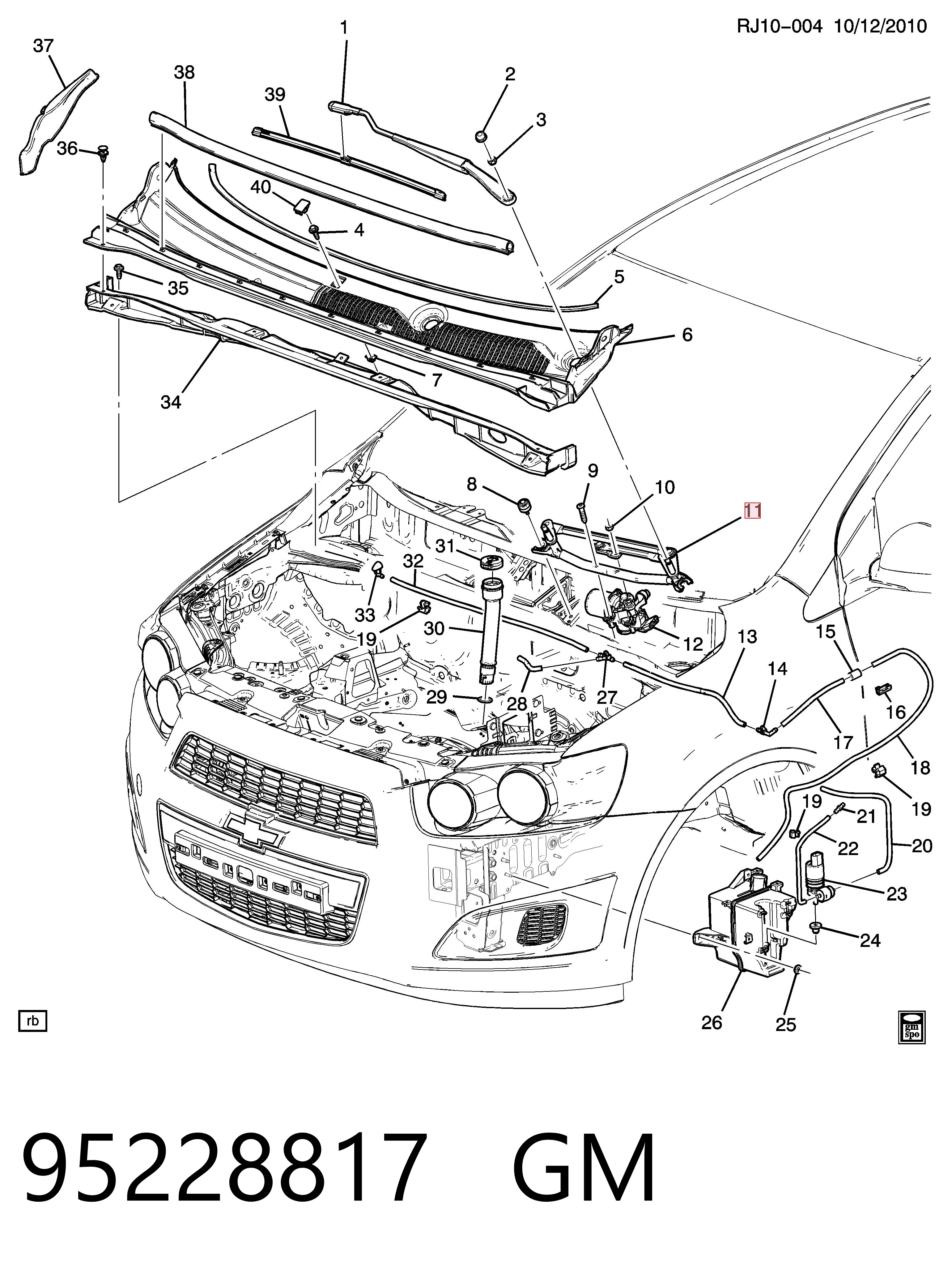 95168355 Peugeot/Citroen Трапеция стеклоочистителя