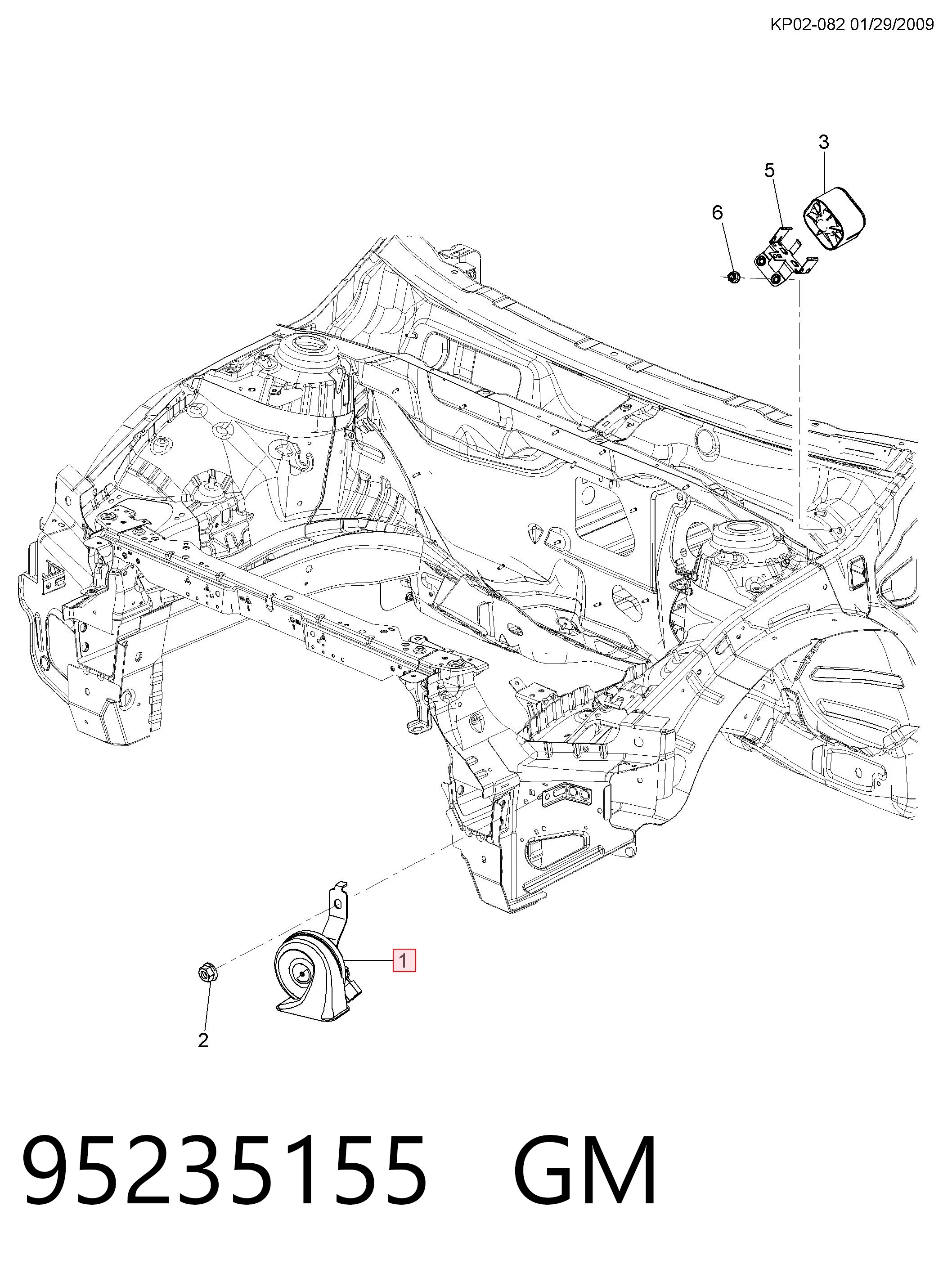Купить 95235155 Peugeot/Citroen 