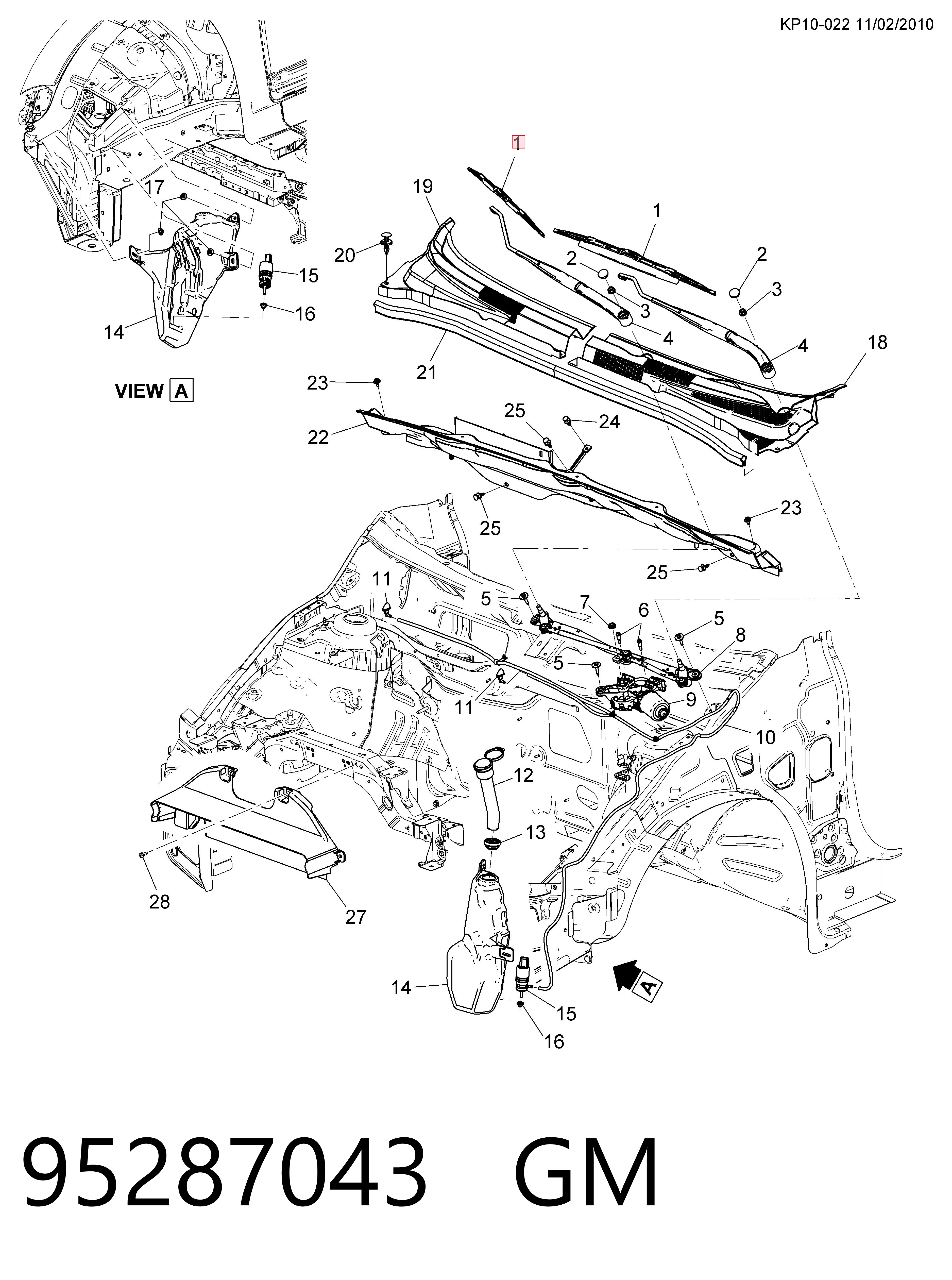 95287043 General Motors