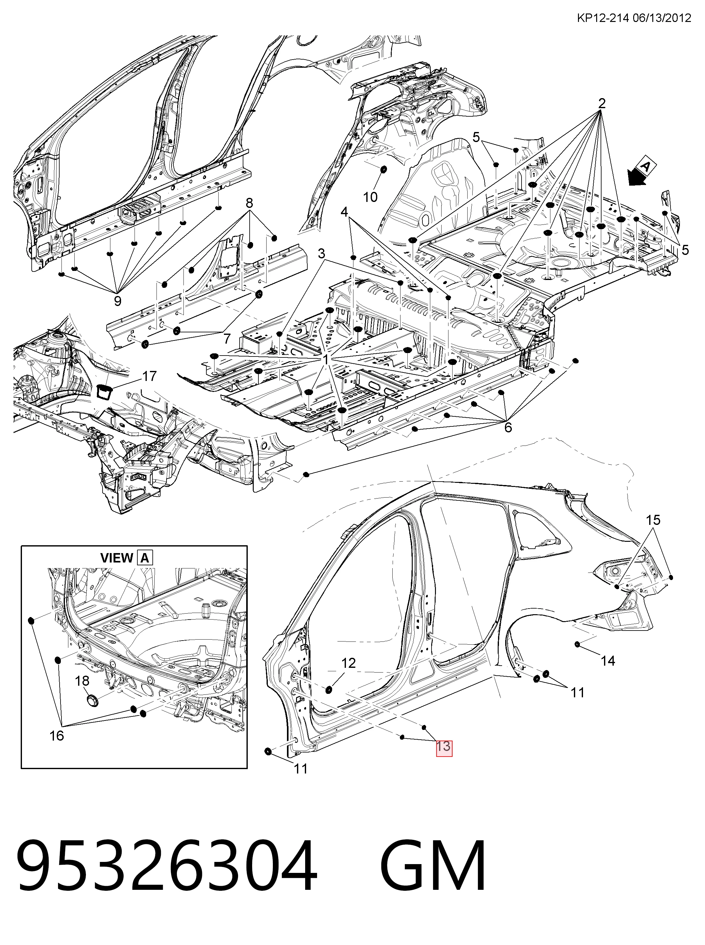 Купить 95326304 Peugeot/Citroen 