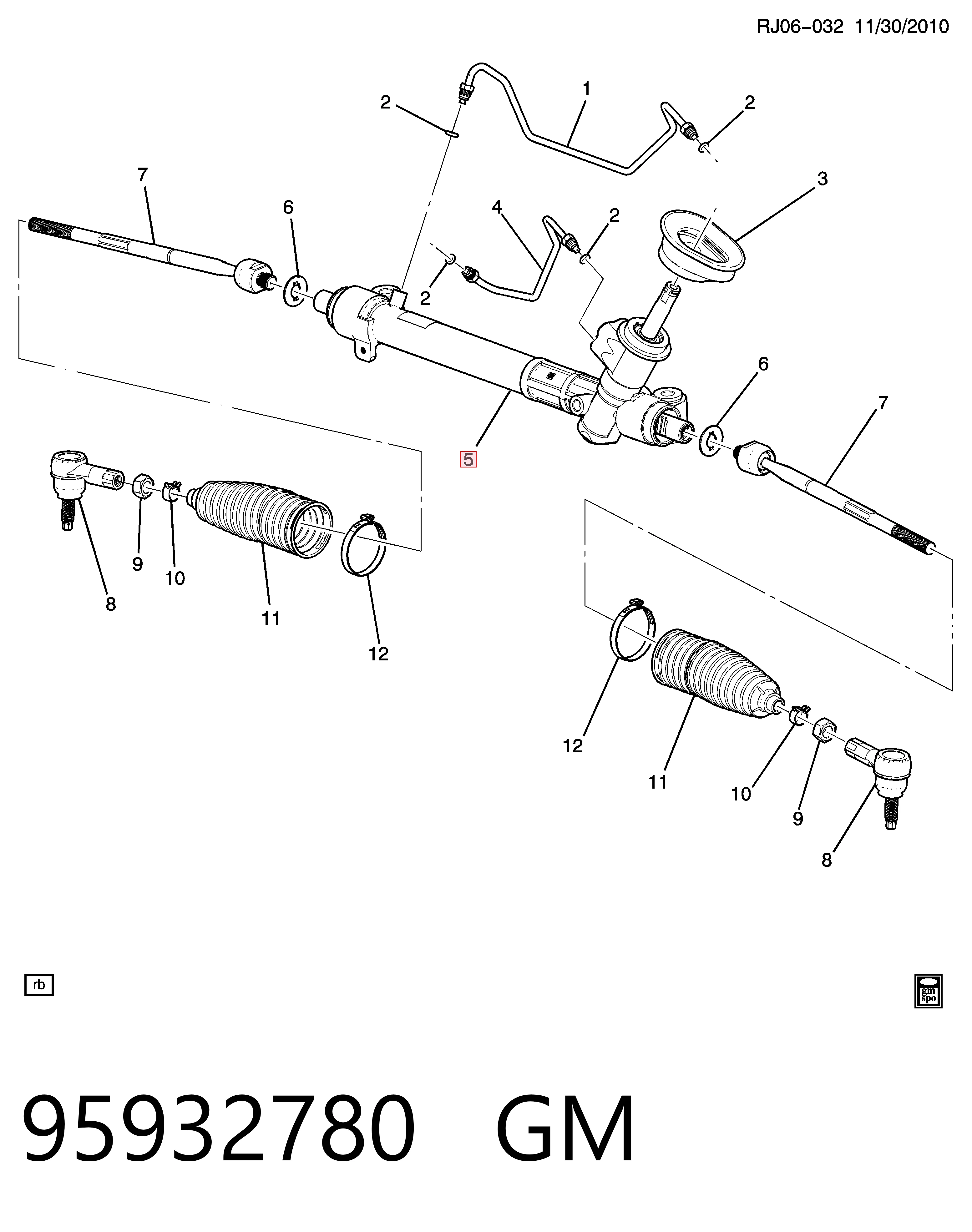 Реечный рулевой механизм Motorherz R2107 цена, от 277.60 USD