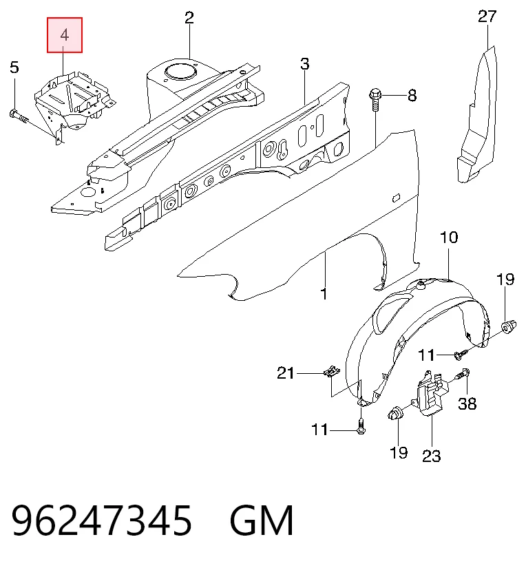 96247345 General Motors