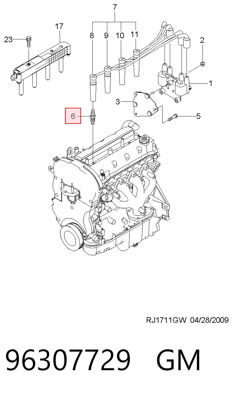 Свечи зажигания FR91X Bosch