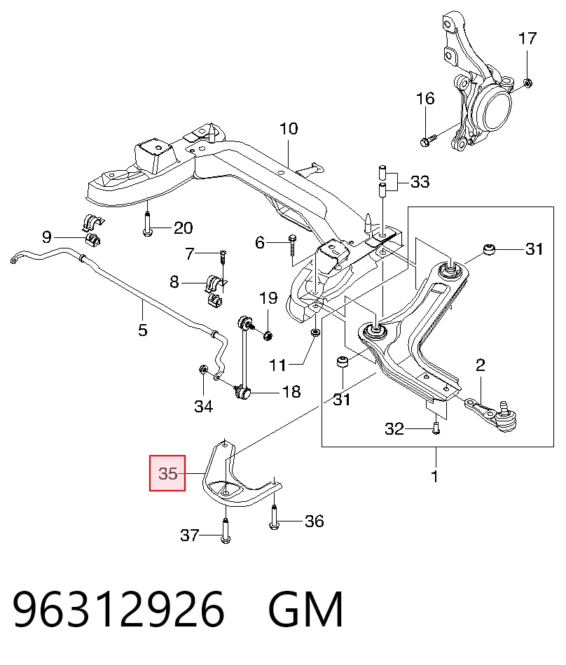 96312926 General Motors