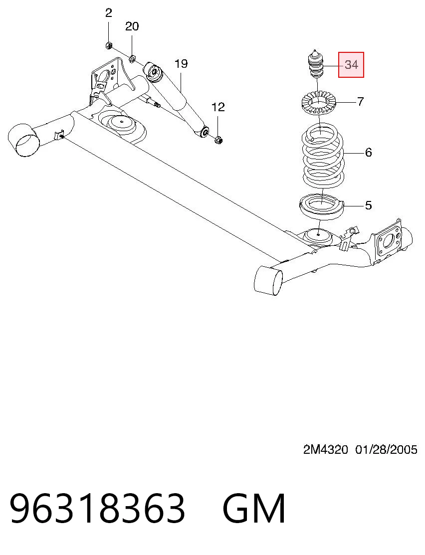 Буфер-отбойник амортизатора заднего Japan Cars A80004D цена, от 1.67 USD