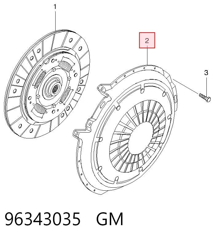 Корзина диска сцепления VALEO 802064