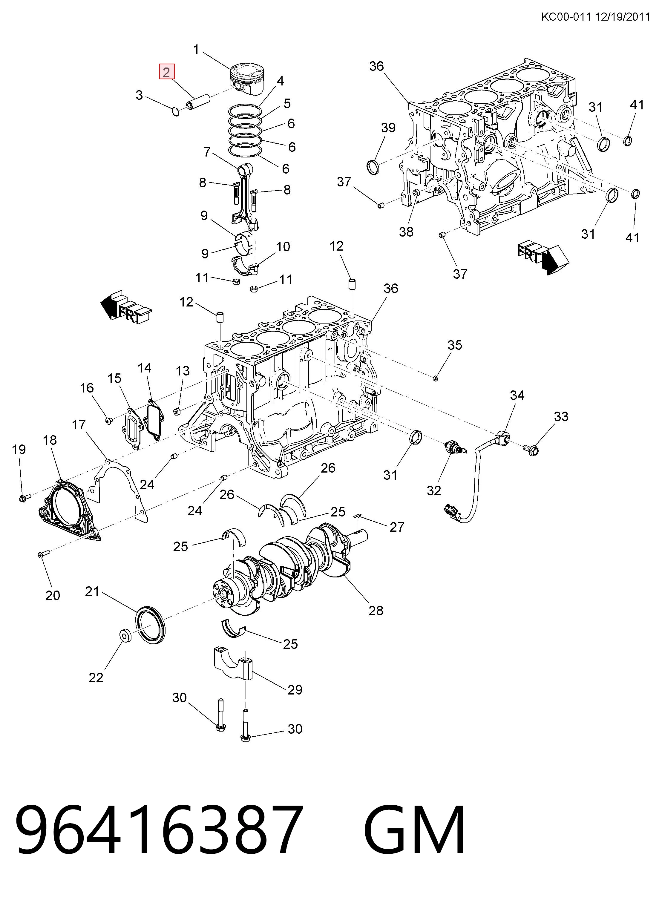 96416387 General Motors