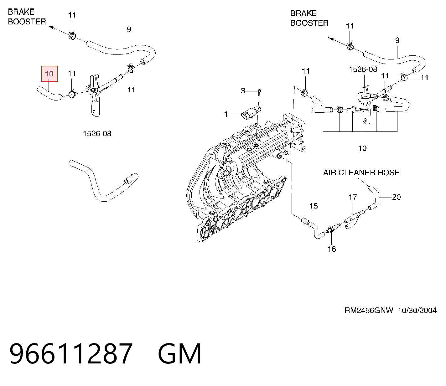 96611287 General Motors