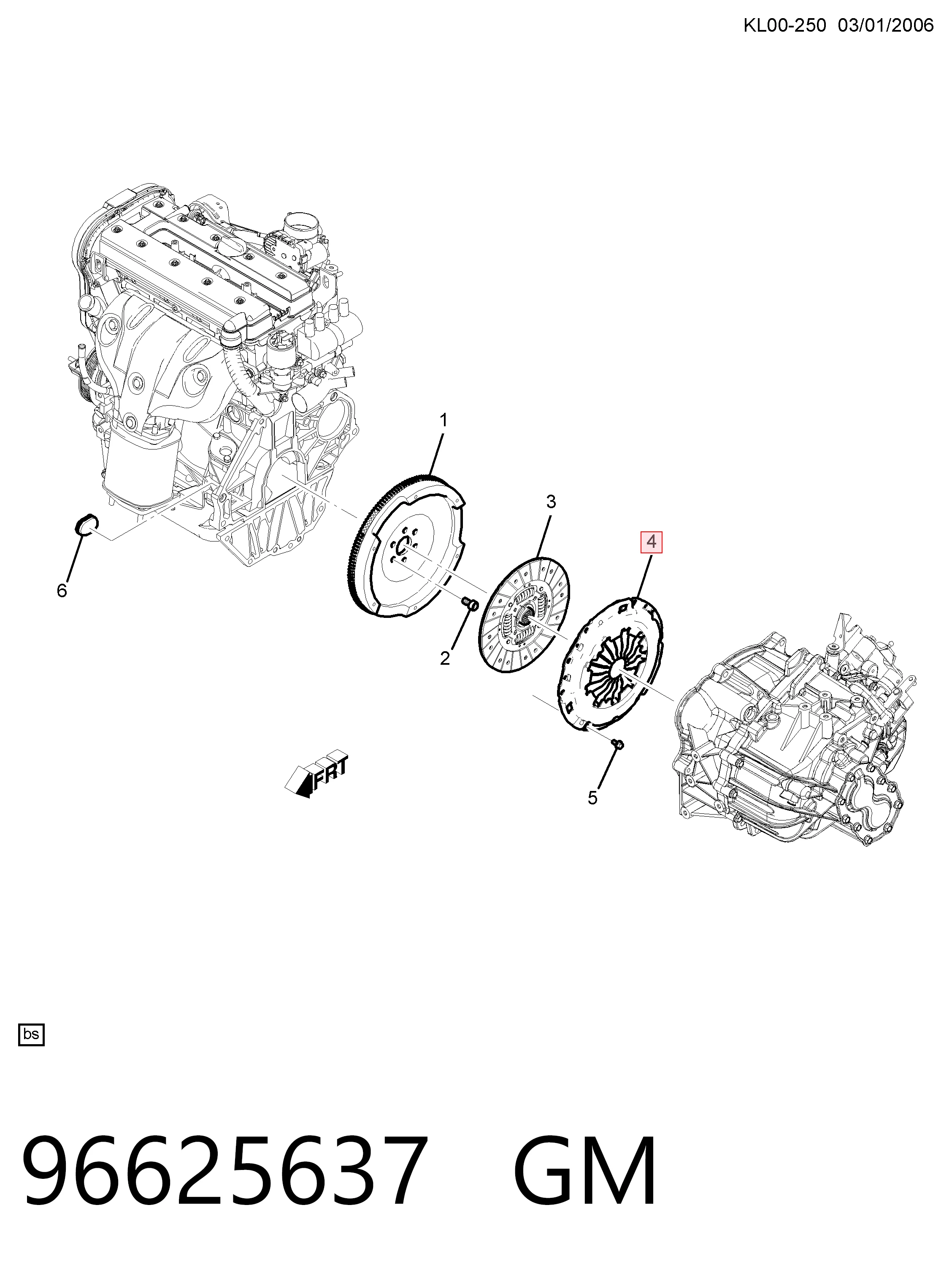 Лепестковая корзина сцепления Opel Antara A внедорожник (L07) (2006 - 2017) цена, от 87.03 USD