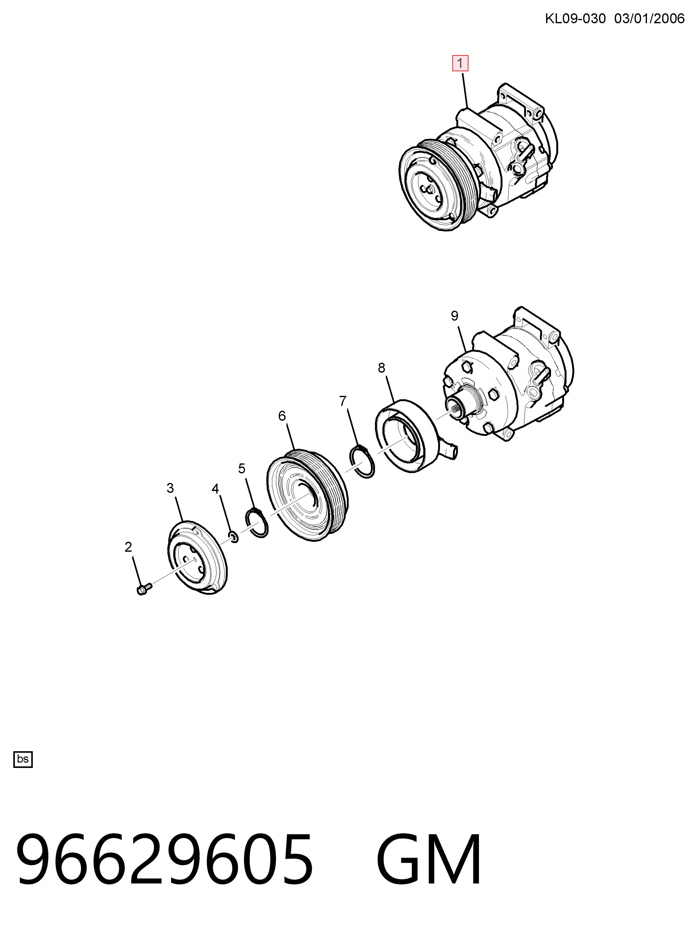 Купить 4813543 Renault (RVI) Компрессор климатической установки