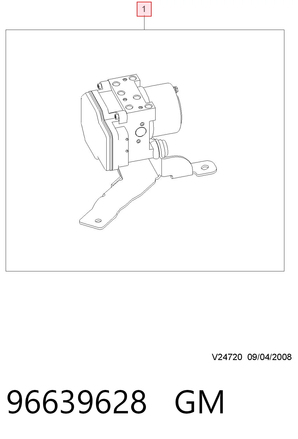 Купить Блок АБС Шевроле Эпика II V250