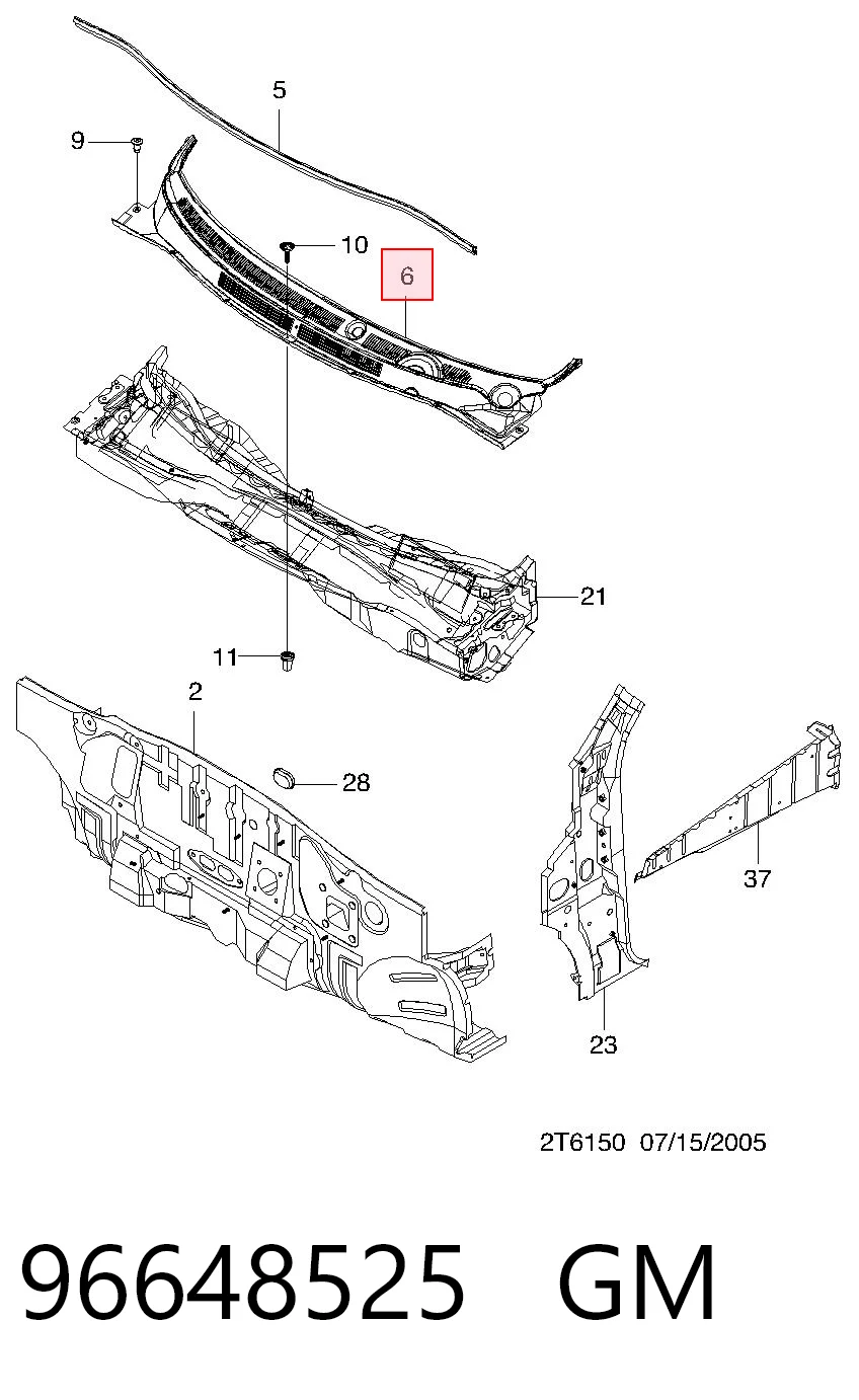 Жабо, правое ZAZ 96476581 цена, от 4.78 USD