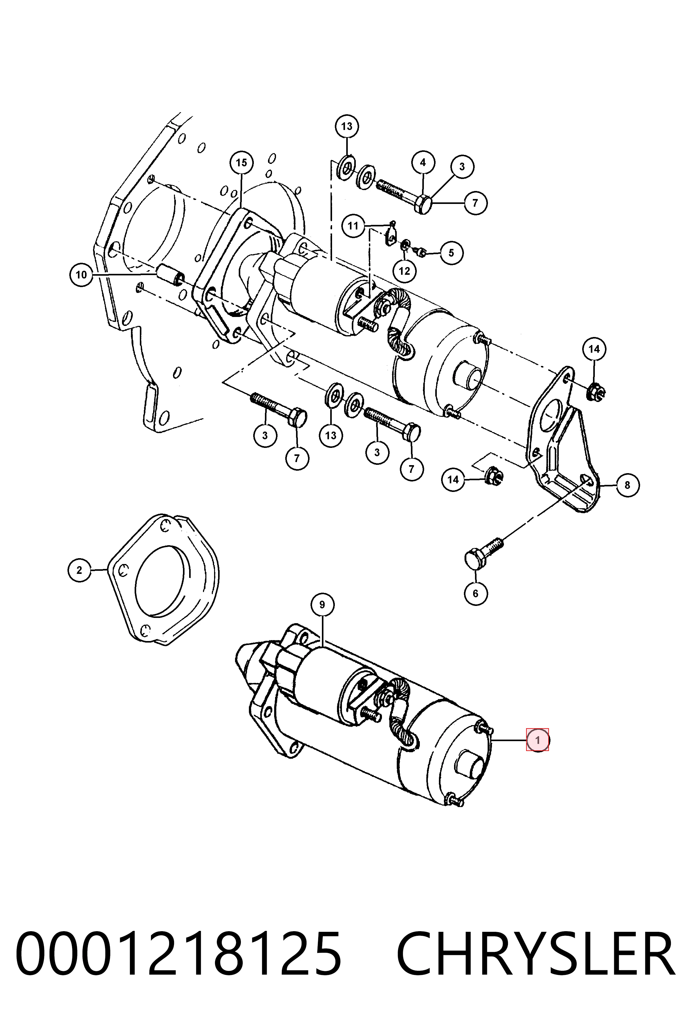 60412969 Fiat/Alfa/Lancia Стартер автомобиля