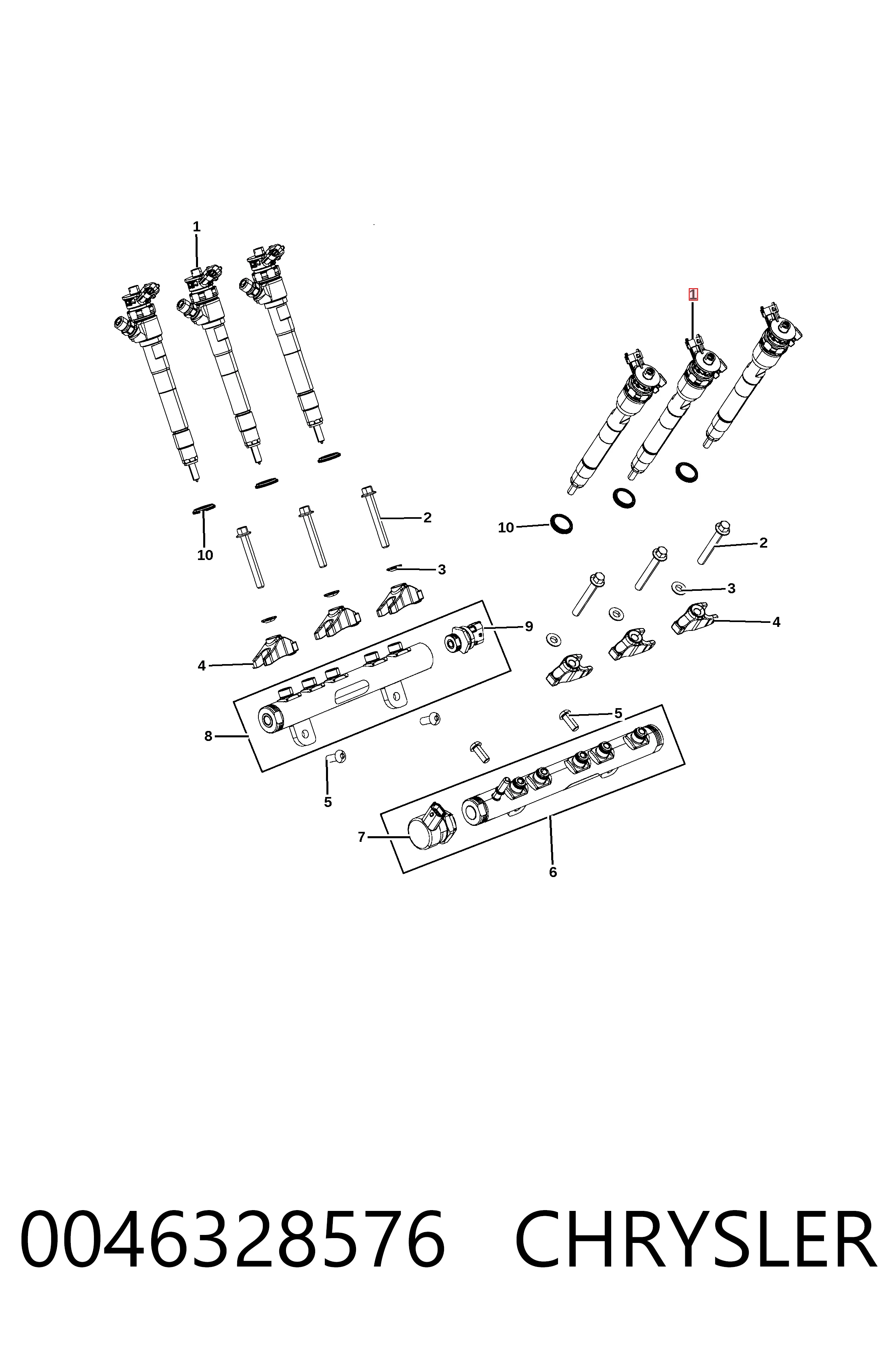 445110430 Bosch Топливные форсунки