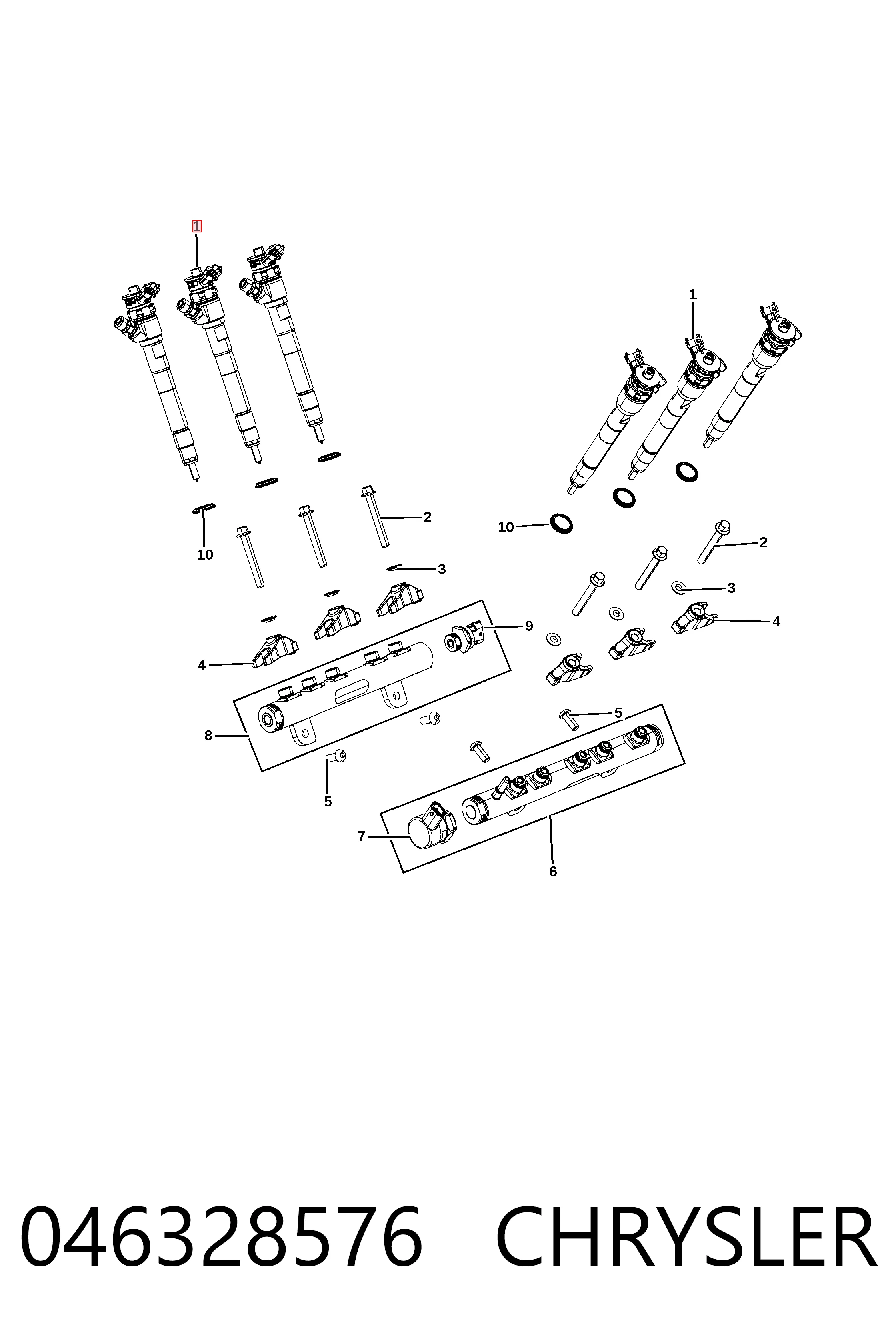 Купить 445110430 Bosch Клапанная форсунка