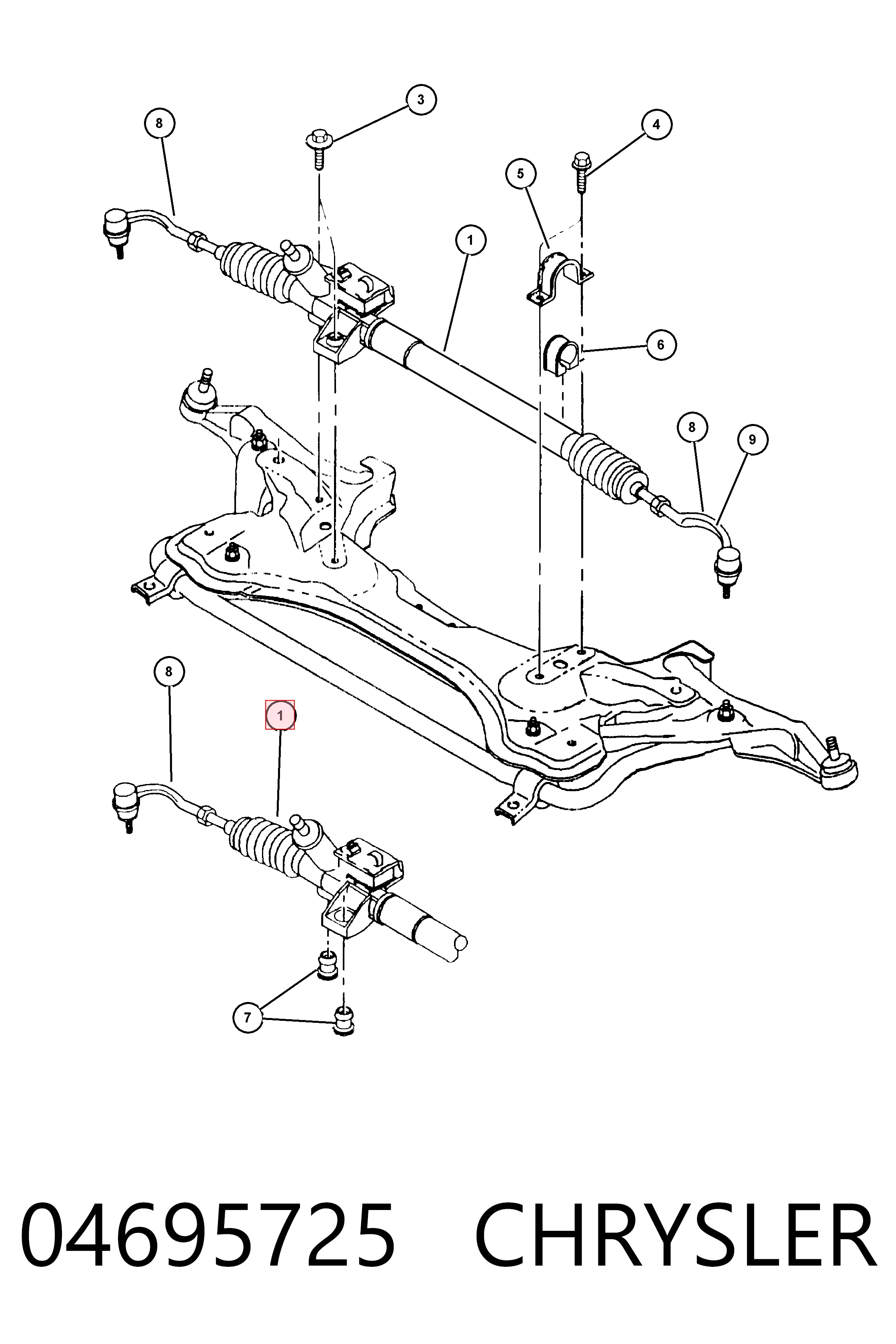 Реечный рулевой механизм Motorherz R2172 цена, от 216.64 USD