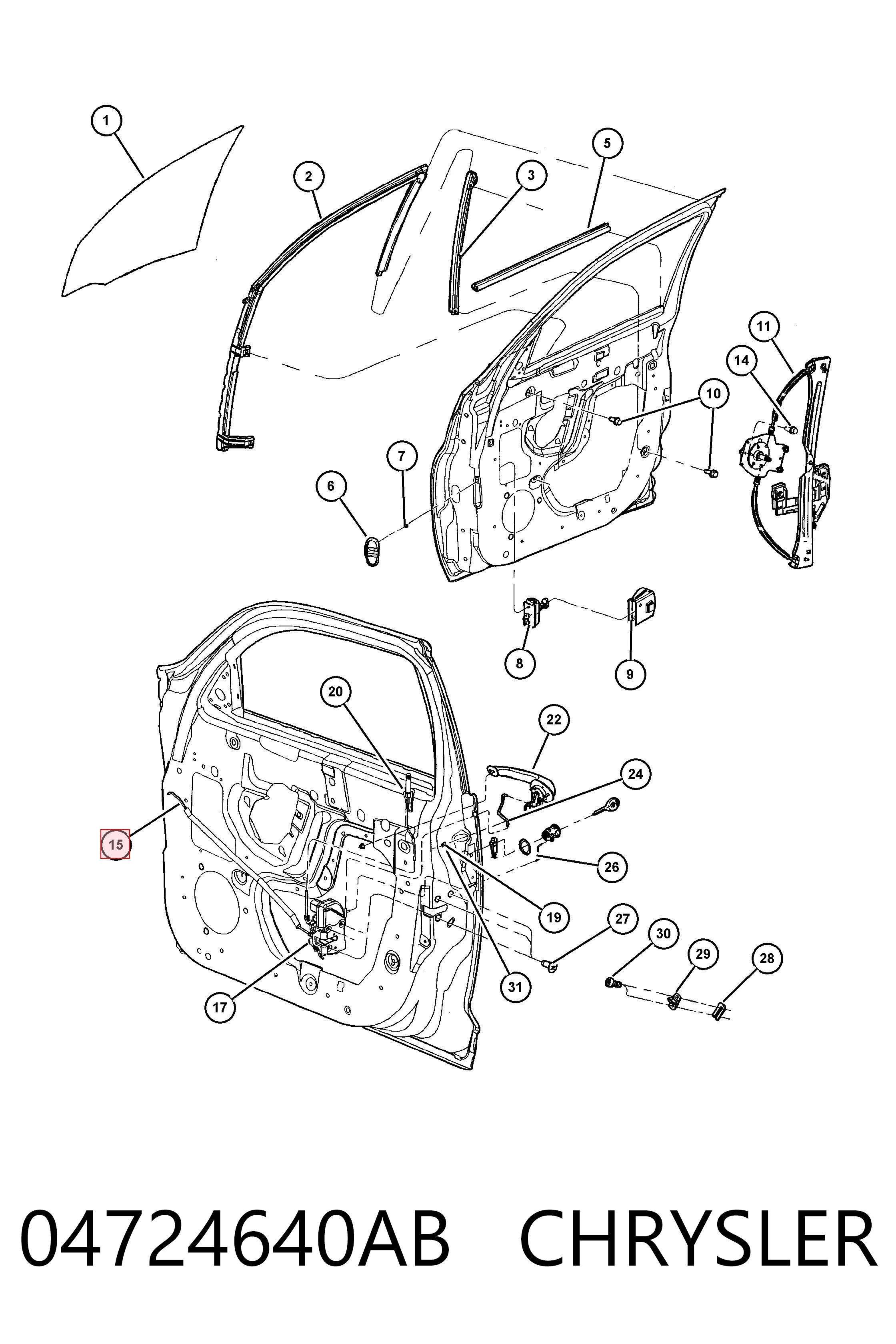 04724640AB Chrysler