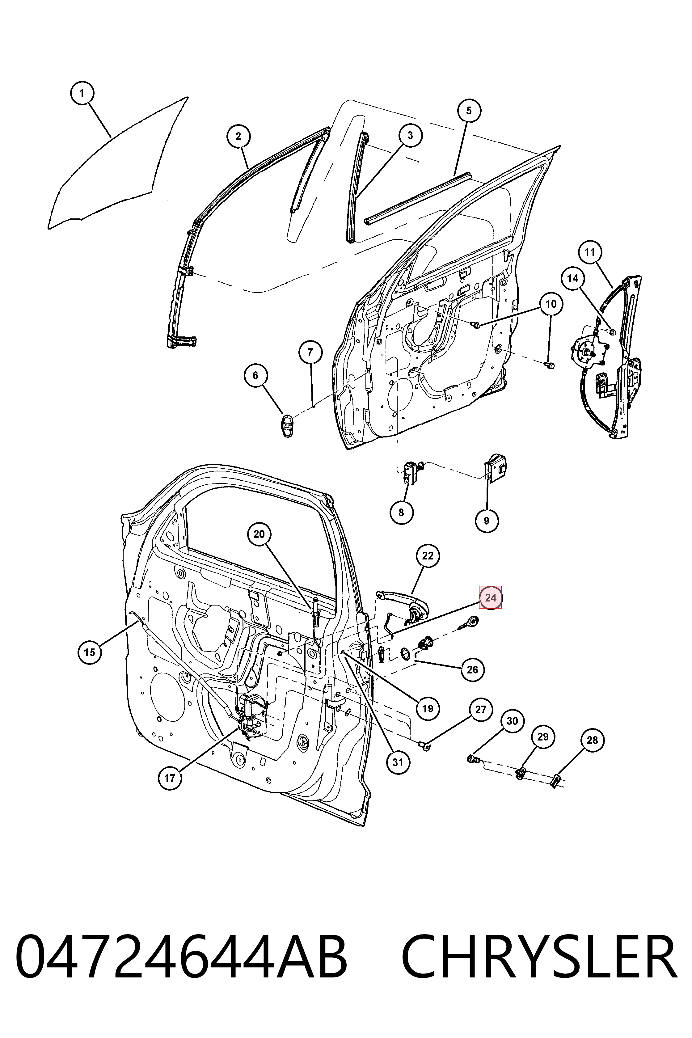 04724644AB Chrysler